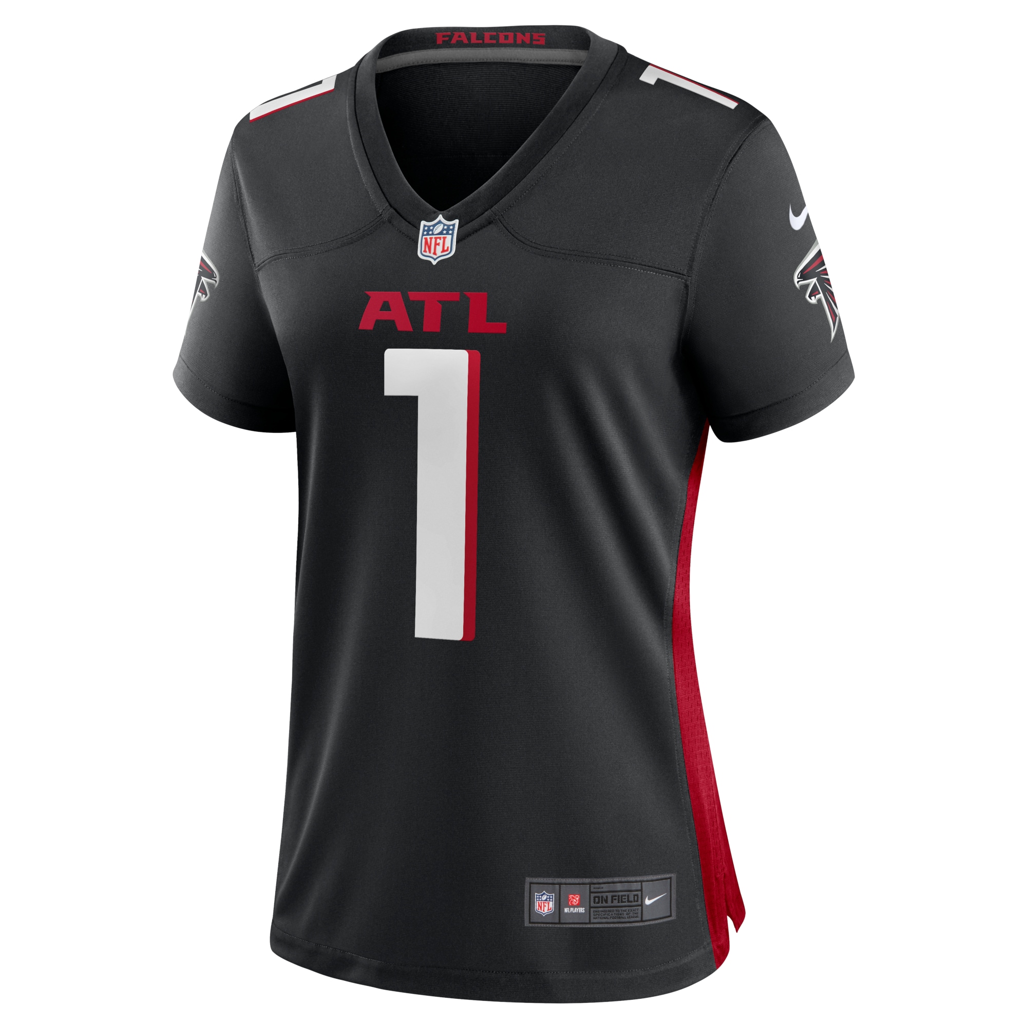 Atlanta Falcons Dirty Birds Black Game NFL Jersey Women's