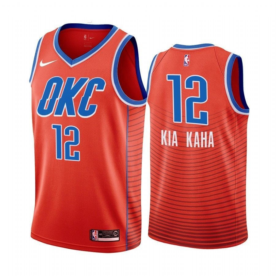 Steven Adams Kia Kaha Thunder Statet NBA Jersey Men's