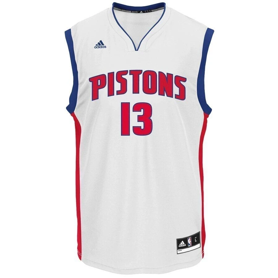 Marcus Morris Detroit Pistons Home White NBA Jersey Men's