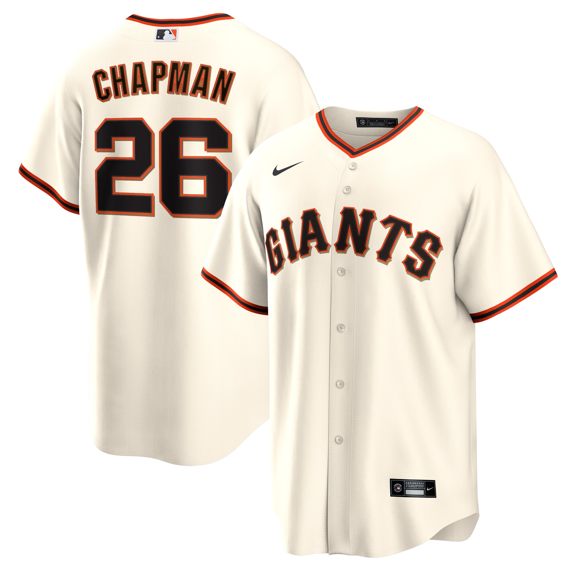 San Francisco Giants Matt Chapman Cream Home MLB Jersey Men's