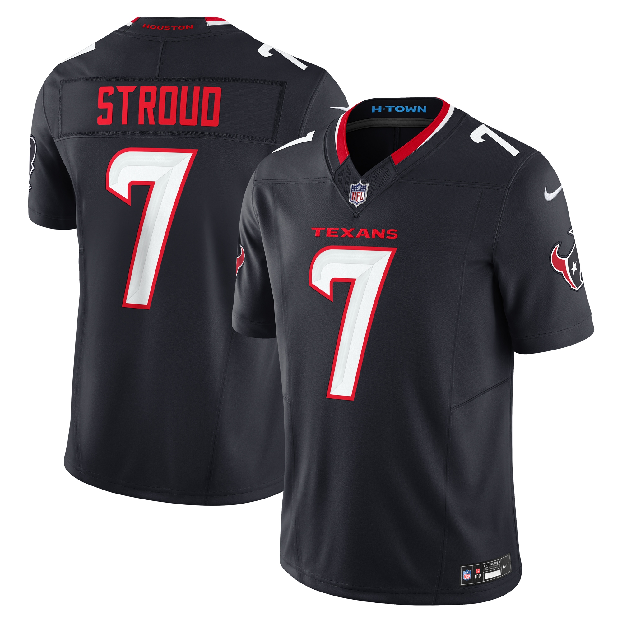 Houston Texans C.J. Stroud Navy Vapor F.U.S.E. Limited NFL Jersey Men's