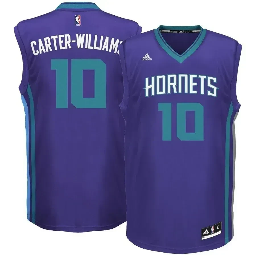 Michael Carter-williams Charlotte Hornets Purple NBA Jersey Men's