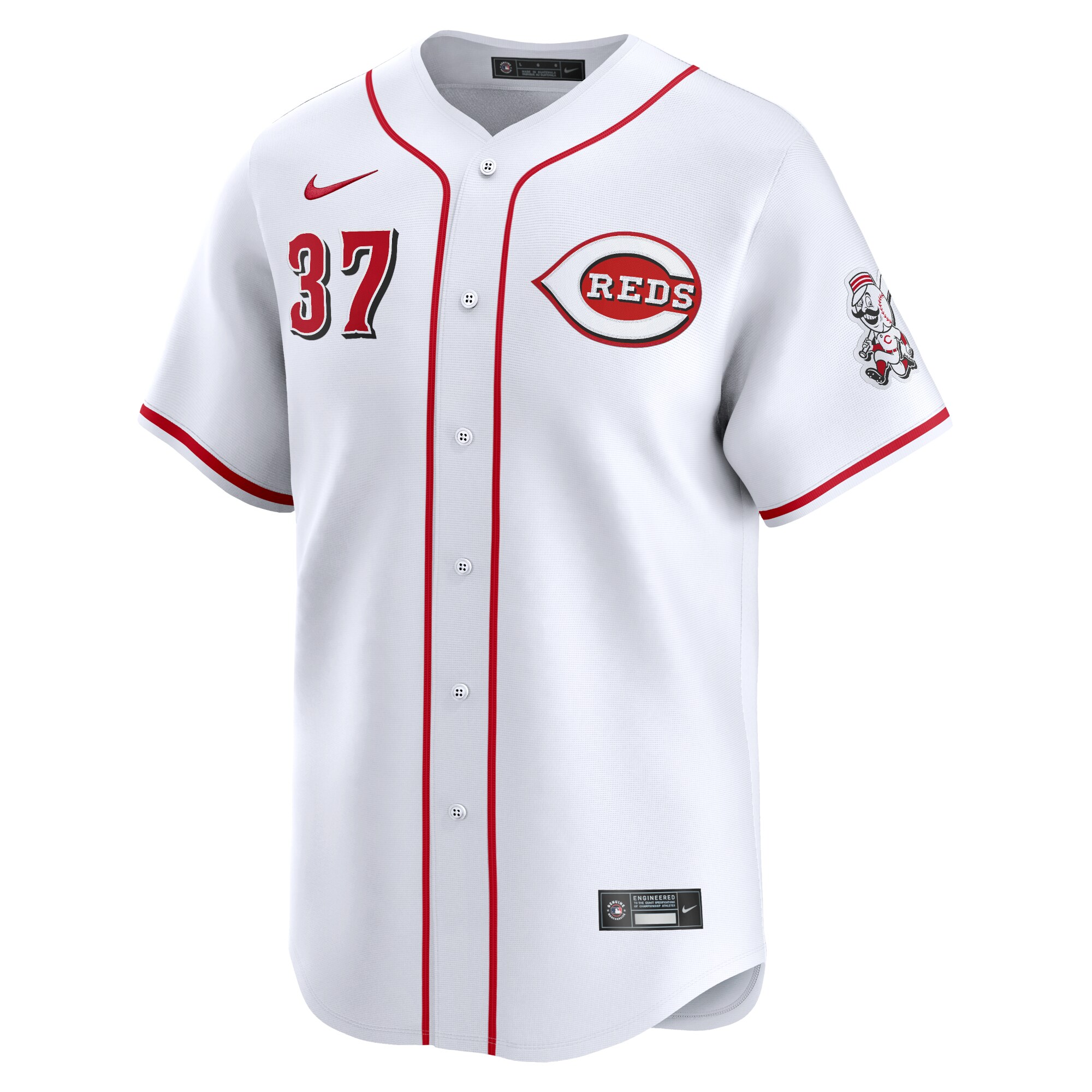 Cincinnati Reds Tyler Stephenson White Home Limited Player MLB Jersey Men's