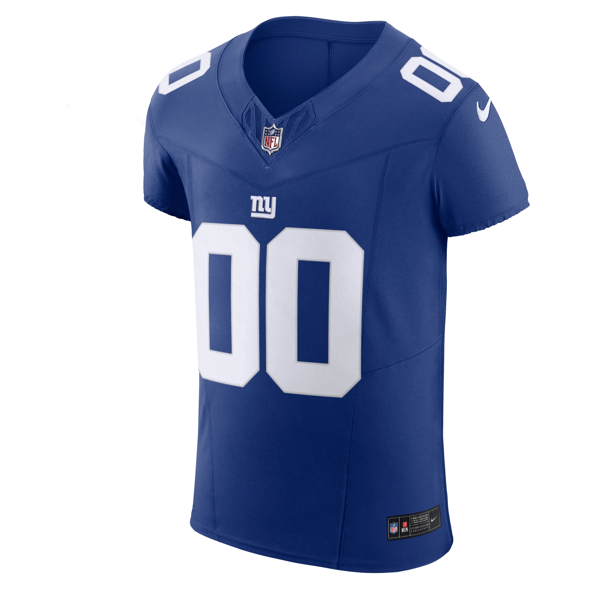 New York Giants Royal Vapor F.U.S.E. Elite Custom NFL Jersey Men's