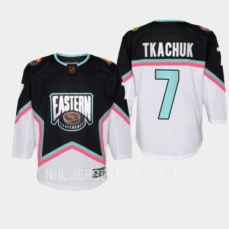 Brady Tkachuk 7 Ottawa Senators 2023 All Star Game Black Equipment NHL Jersey Men's