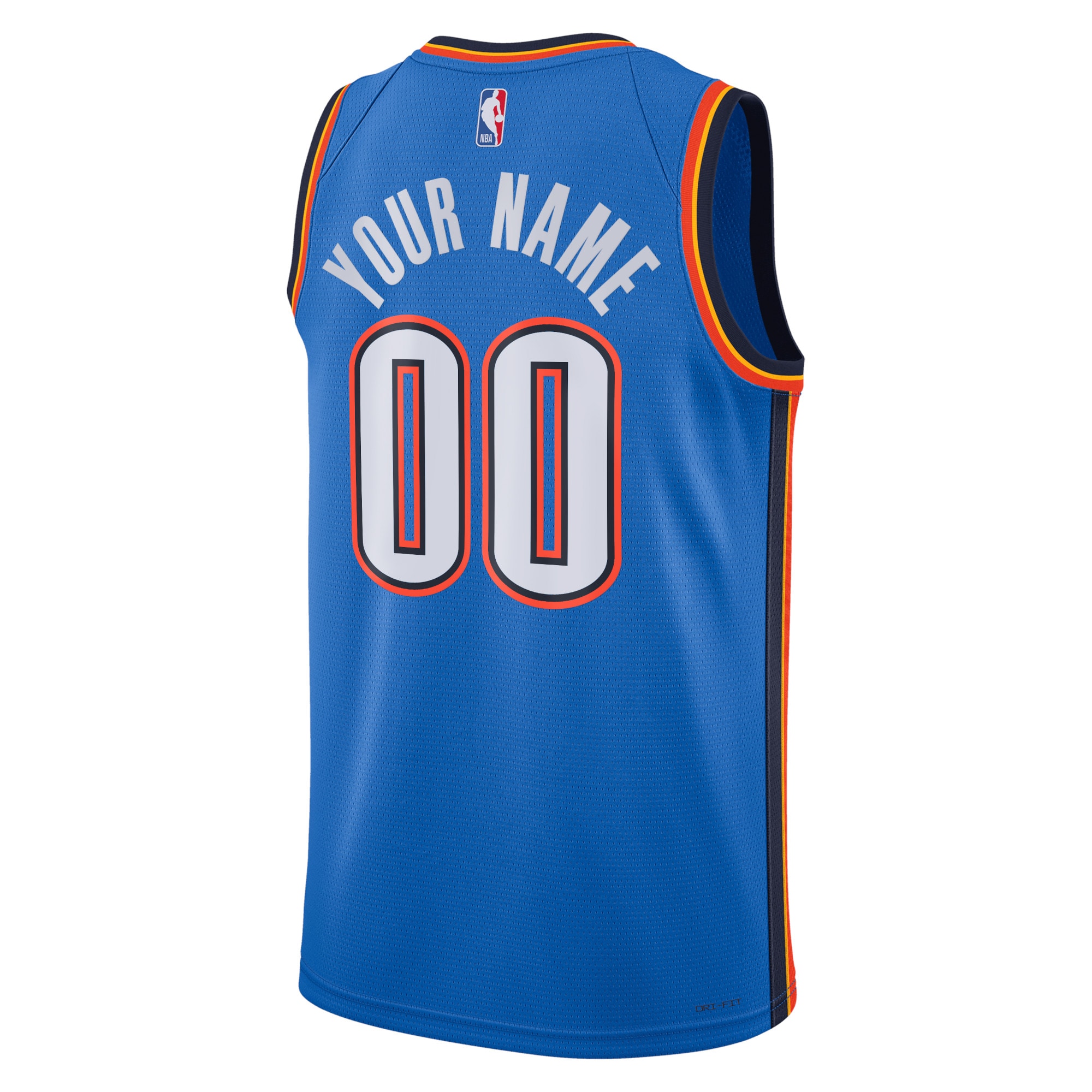 Oklahoma City Thunder Icon Swingman Custom Unisex NBA Jersey Unisex