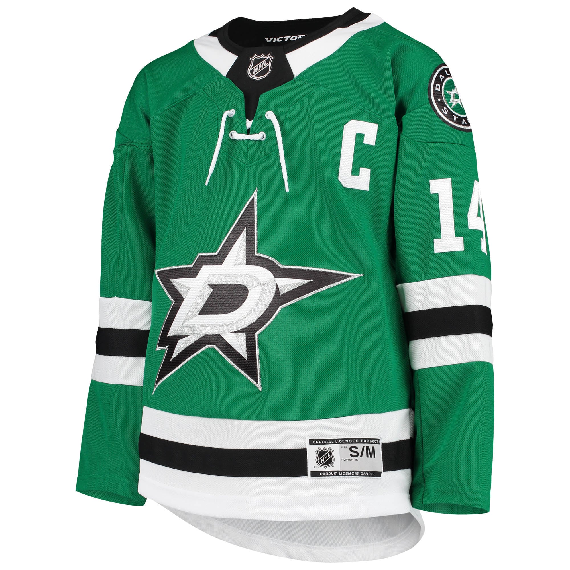 Dallas Stars Jamie Benn Kelly Green Home Premier Player NHL Jersey Youth