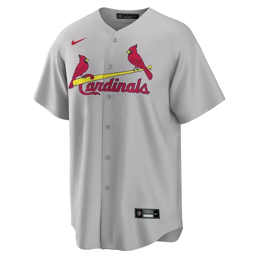 Paul Goldschmidt 46 St. Louis Cardinals Road Gray MLB Jersey Men's