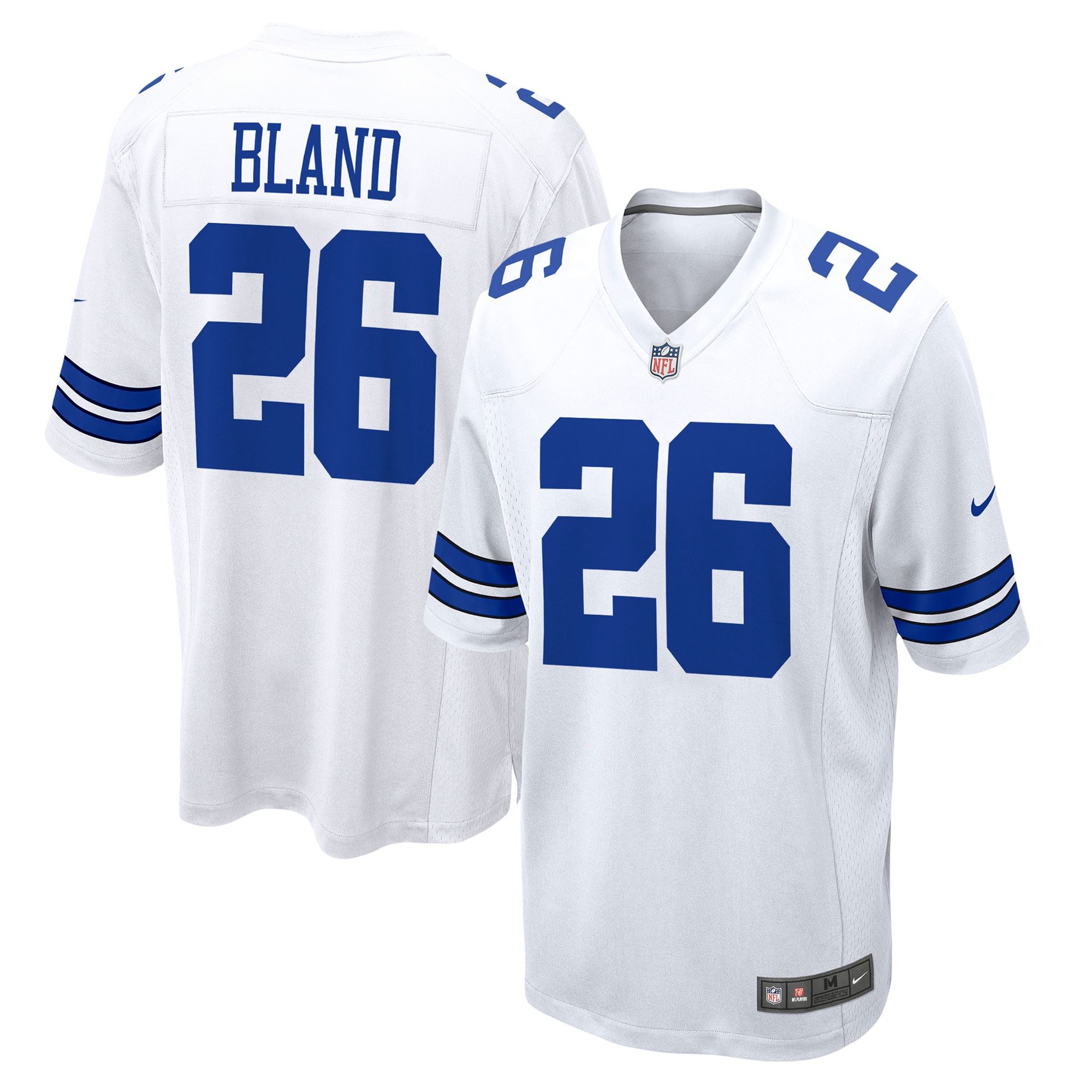 Dallas Cowboys DaRon Bland White Game NFL Jersey Men's