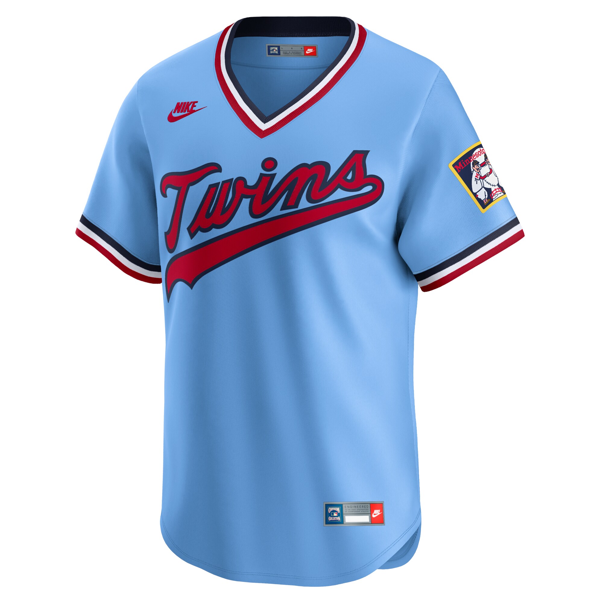 Minnesota Twins Light Blue Cooperstown Collection Limited MLB Jersey Men's