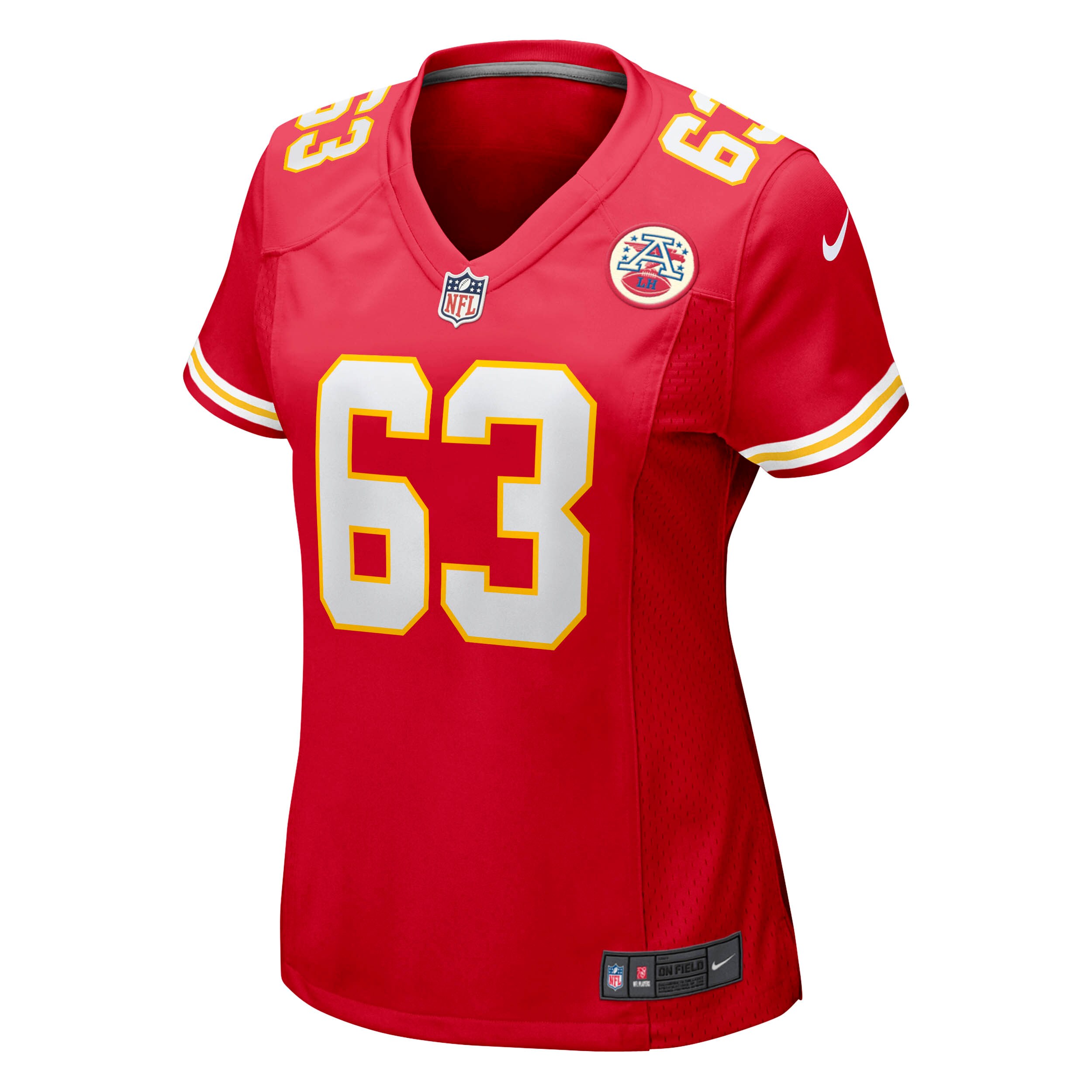 Kansas City Chiefs Willie Lanier Red Retired Player NFL Jersey Women's