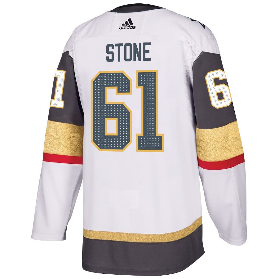 Mark Stone 61 Vegas Golden Knights Stanley Cup 2023 Final Patch Away Breakaway White NHL Jersey Men's
