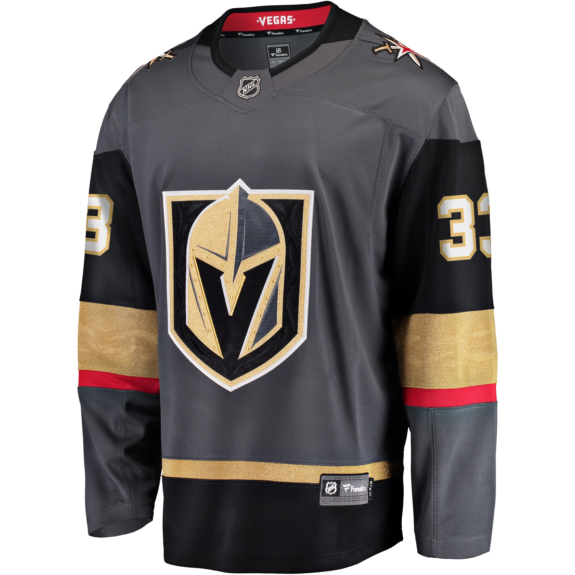 Vegas Golden Knights Adin Hill Gray Alternate Breakaway NHL Jersey Men's