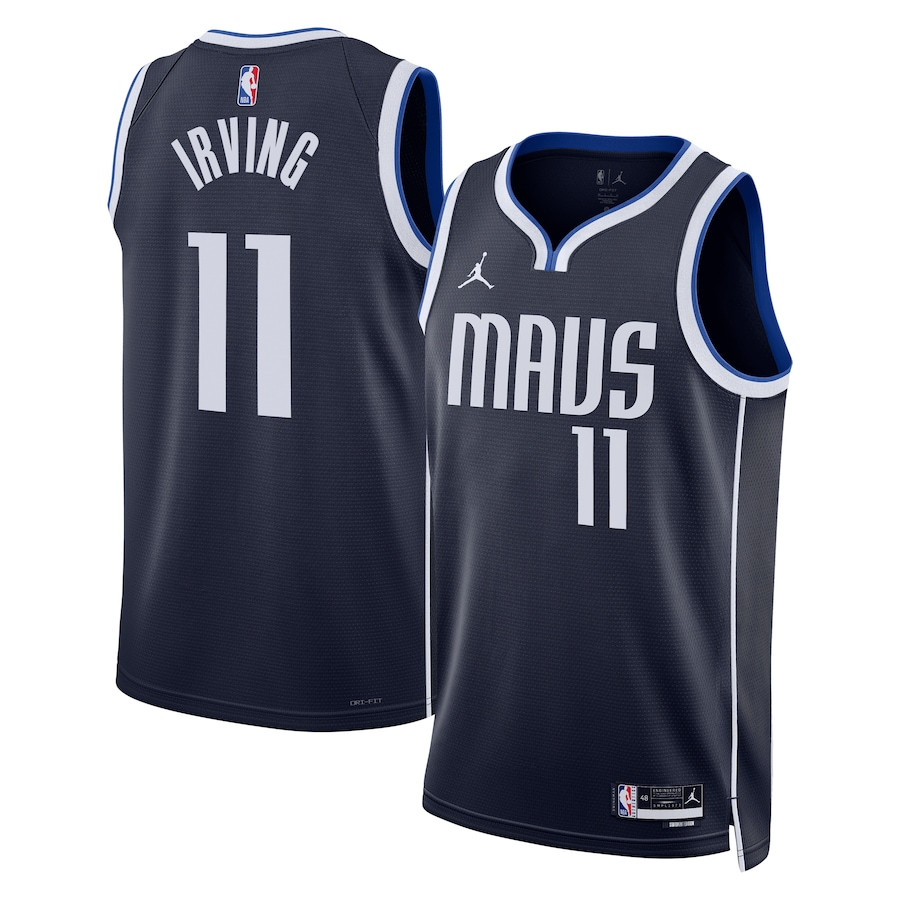 Kyrie Irving 11 Dallas Mavericks Unisex Swingman Statement Edition Navy NBA Jersey Unisex