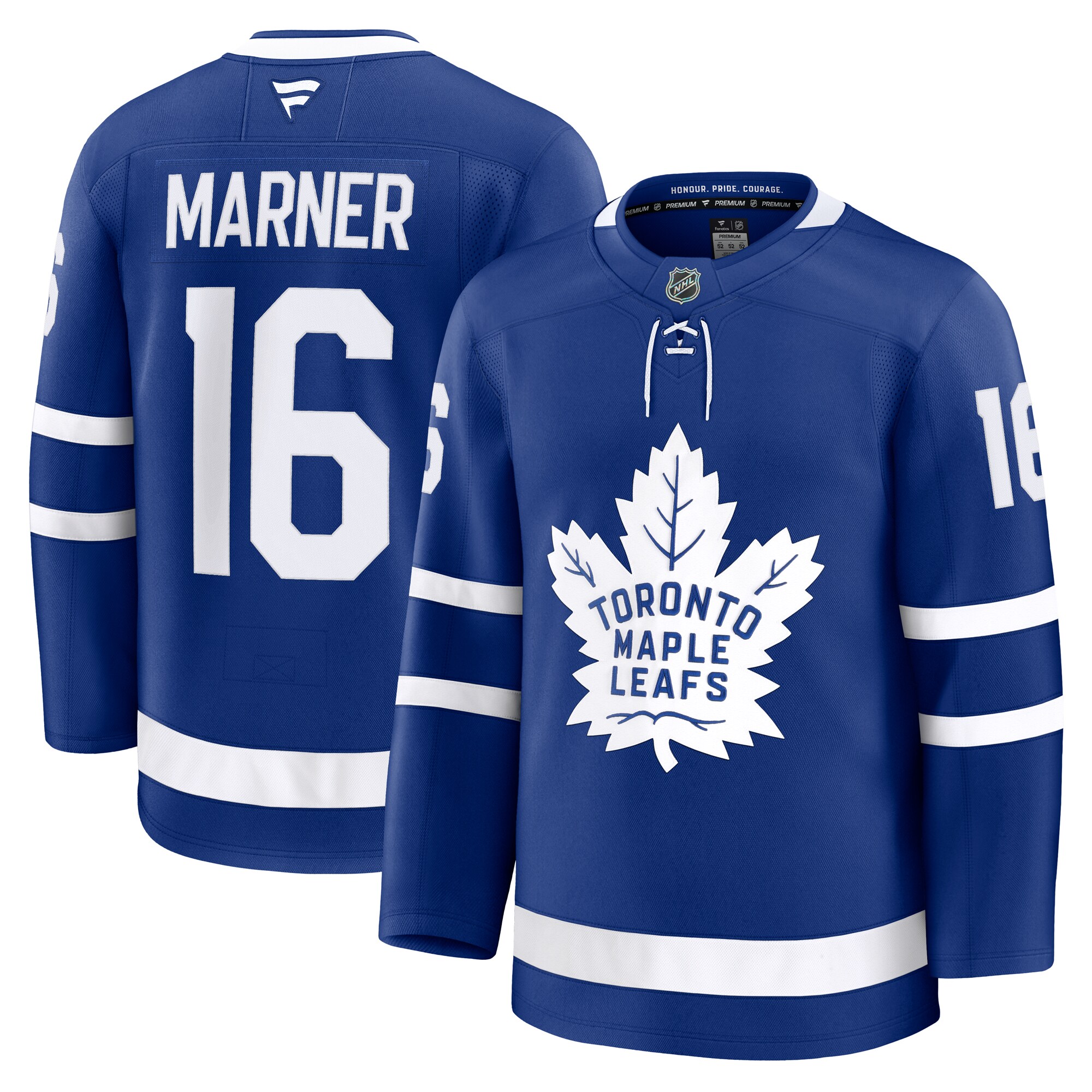 Toronto Maple Leafs Mitch Marner Blue Home Premium NHL Jersey Men's