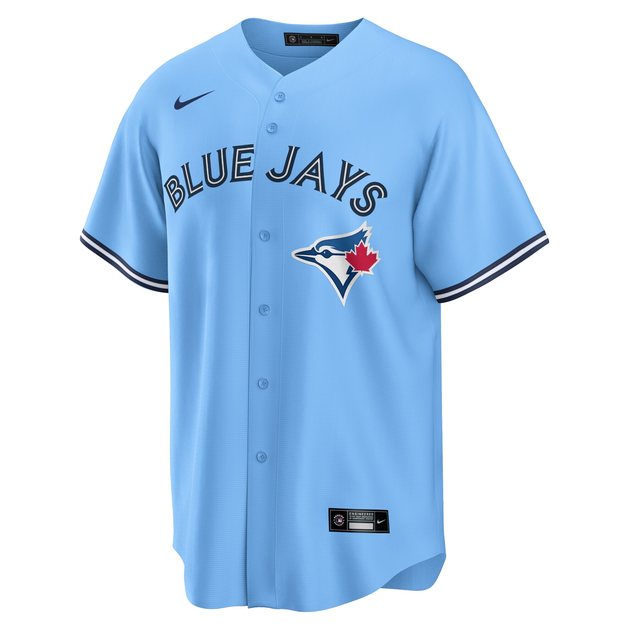 Toronto Blue Jays Bo Bichette Powder Blue Alternate Player Name MLB Jersey Men's