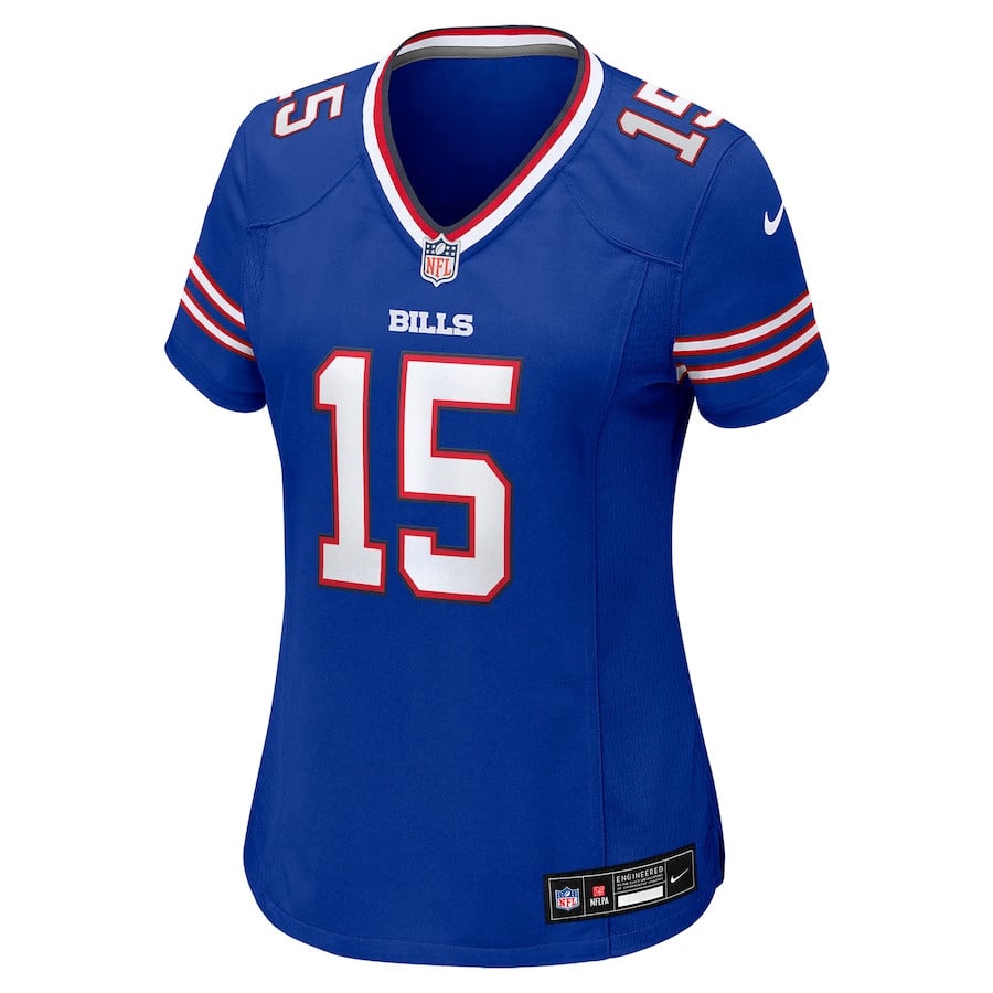 Deon Cain 15 Buffalo Bills Game Royal NFL Jersey Women's