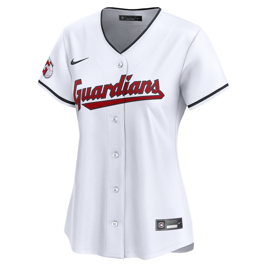 Cleveland Guardians 2024 Jackie Robinson Day Home Limited White MLB Jersey Women's