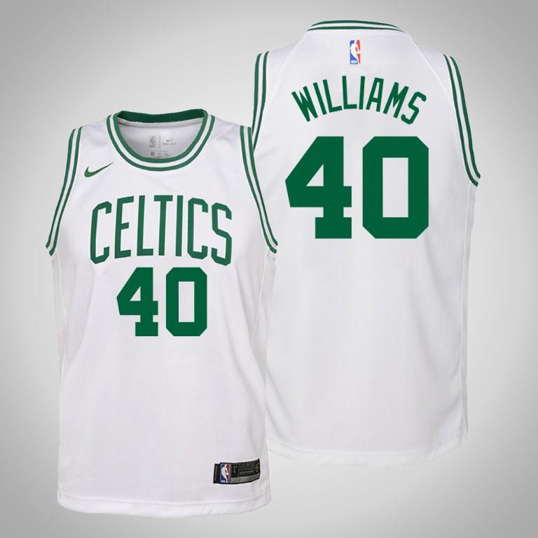 Grant Williams Boston Celtics 40 Associatio White NBA Jersey Youth