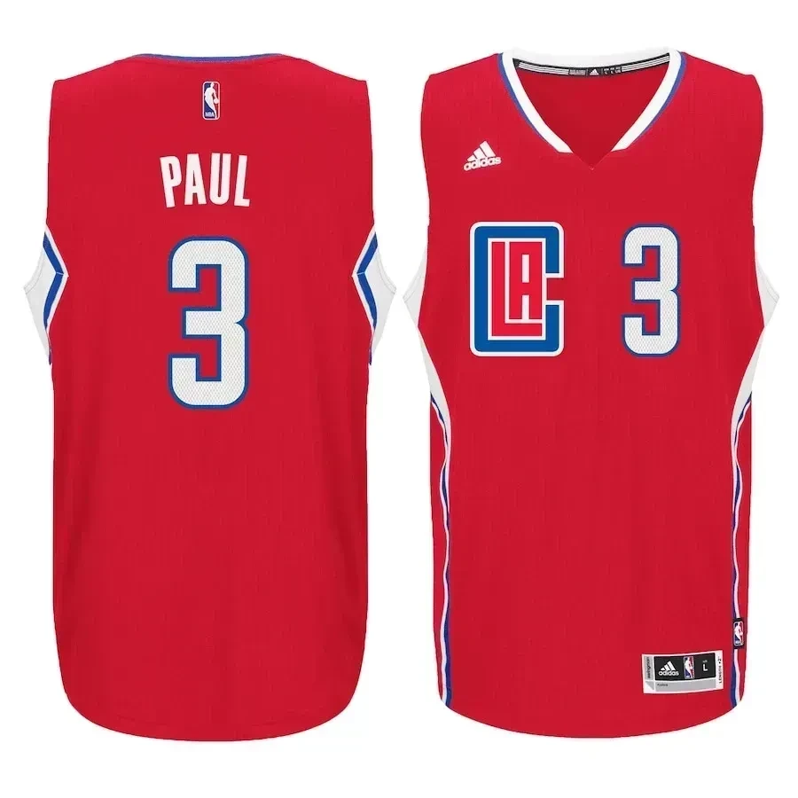 Chris Paul Los Angeles Clippers Swingman Climacool Red NBA Jersey Men's