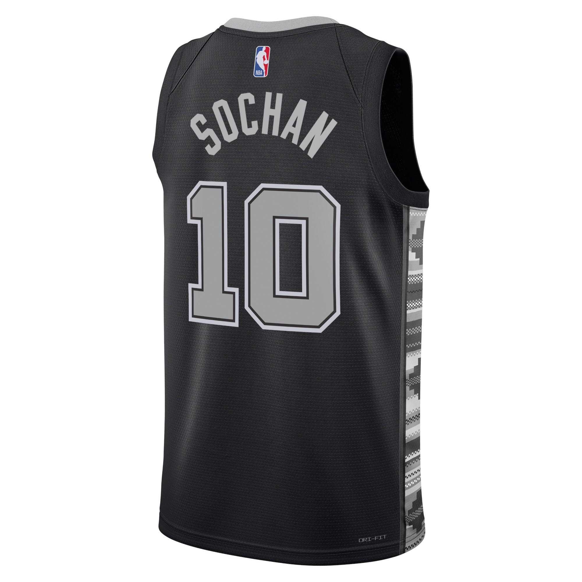 San Antonio Spurs Jordan Statement Edition Swingman Black Jeremy Socha Unisex NBA Jersey Unisex