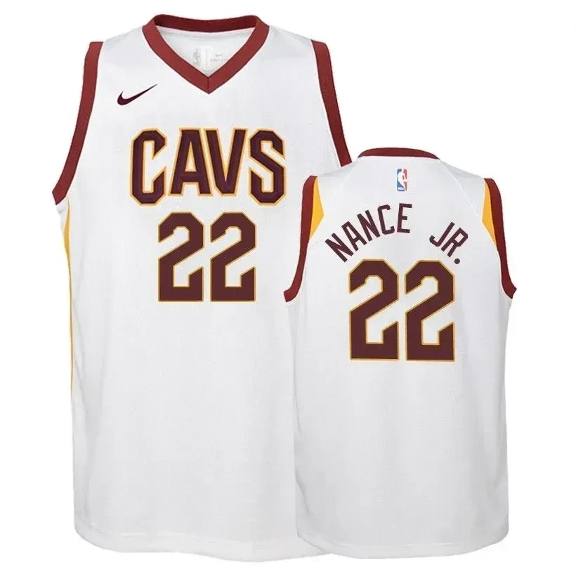 Cleveland Cavaliers Larry Nance Jr. 22 Associatio White NBA Jersey Youth