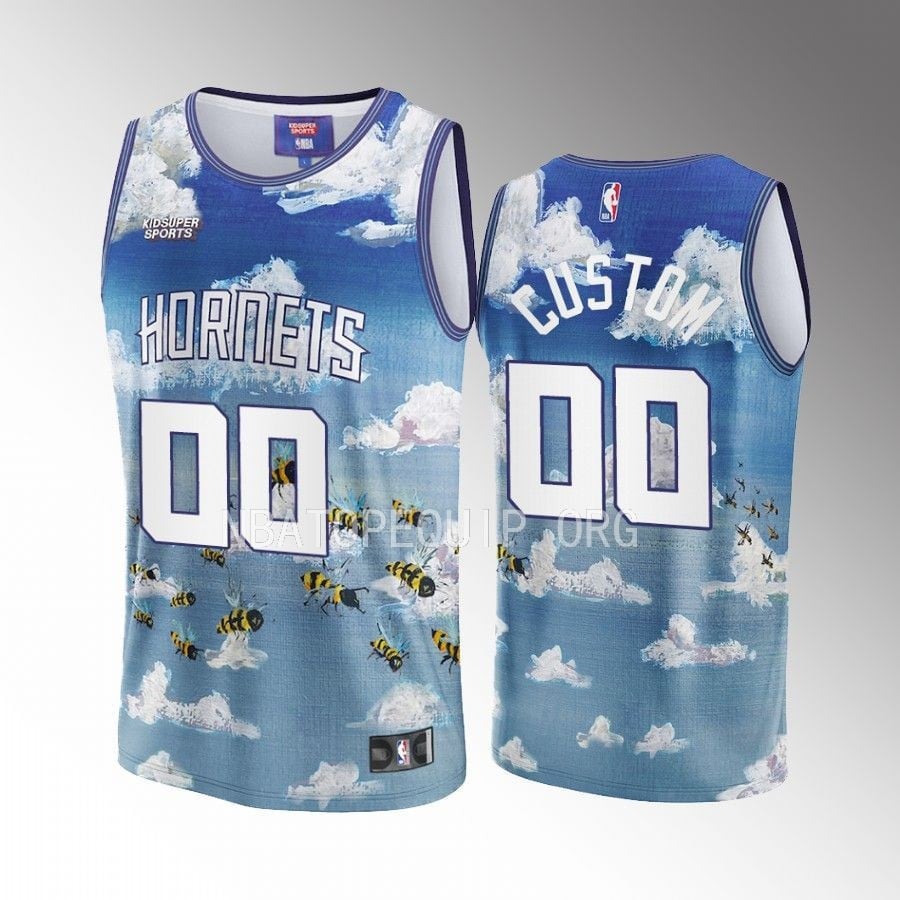 Custome Charlotte Hornets KidSuper Studio Unisex Hometown NBA Jersey Unisex