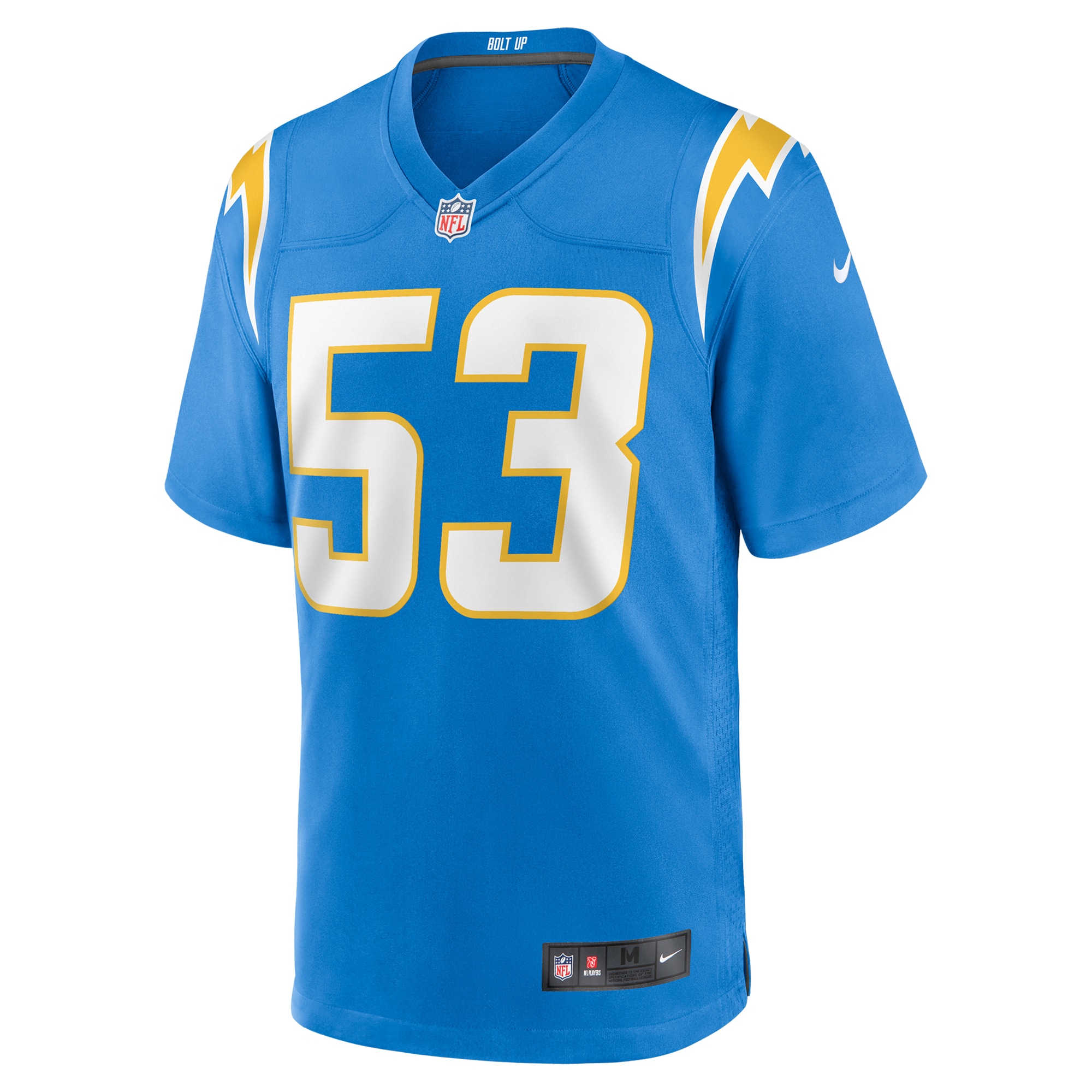 Los Angeles Chargers Chris Collins Powder Blue Team Game NFL Jersey Men's