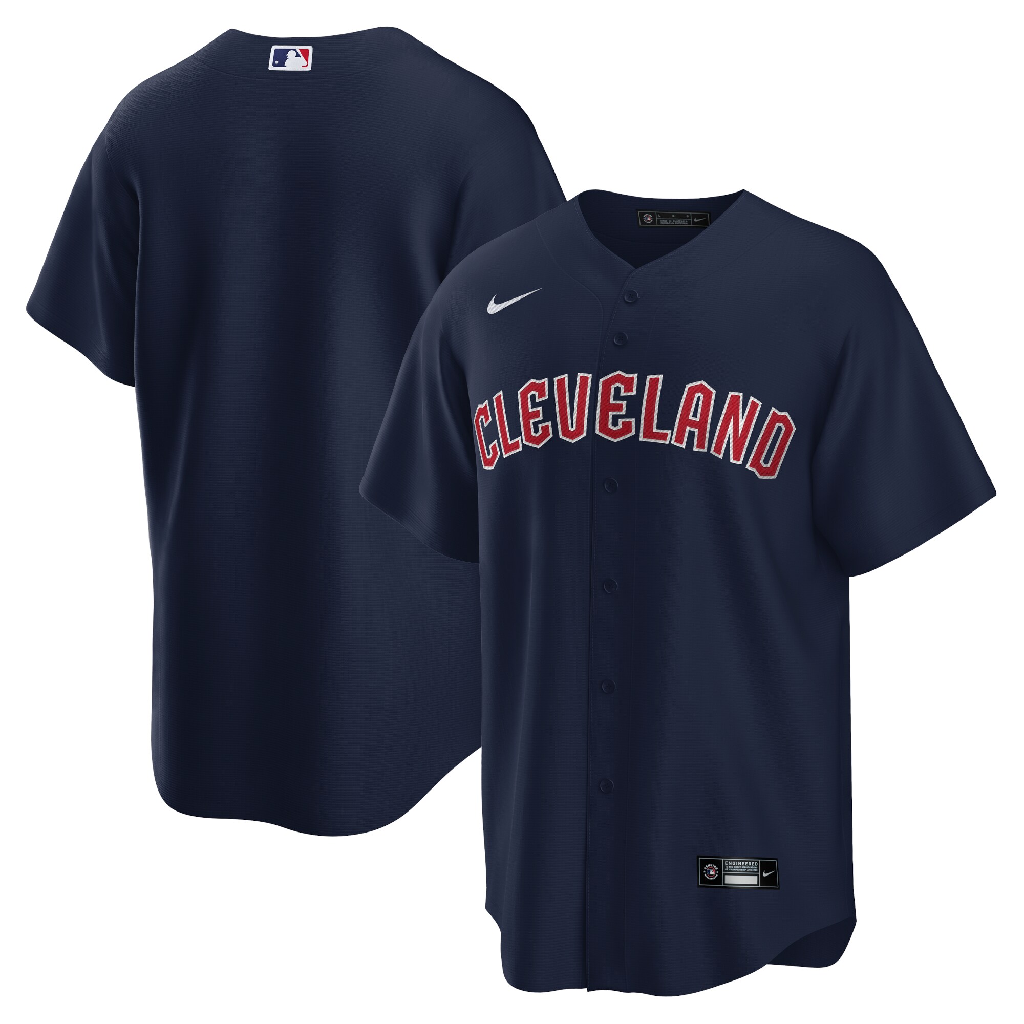 Cleveland Guardians Navy Alternate MLB Jersey Men's