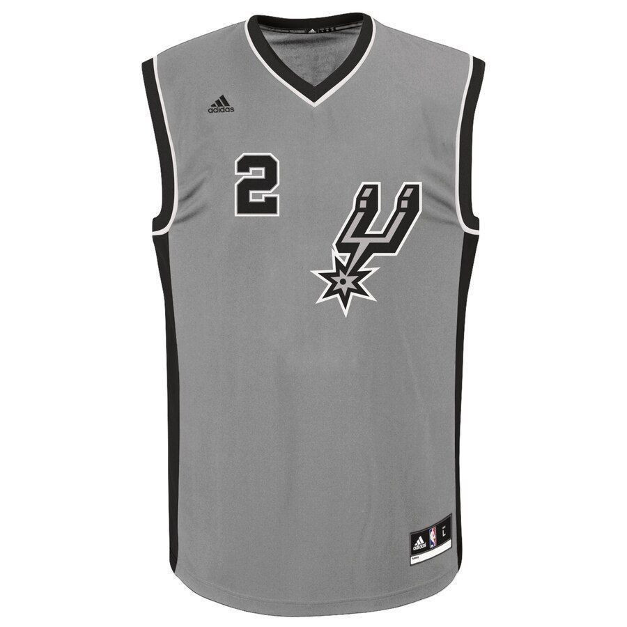 Kawhi Leonard San Antonio Spurs Alternate Gray NBA Jersey Men's