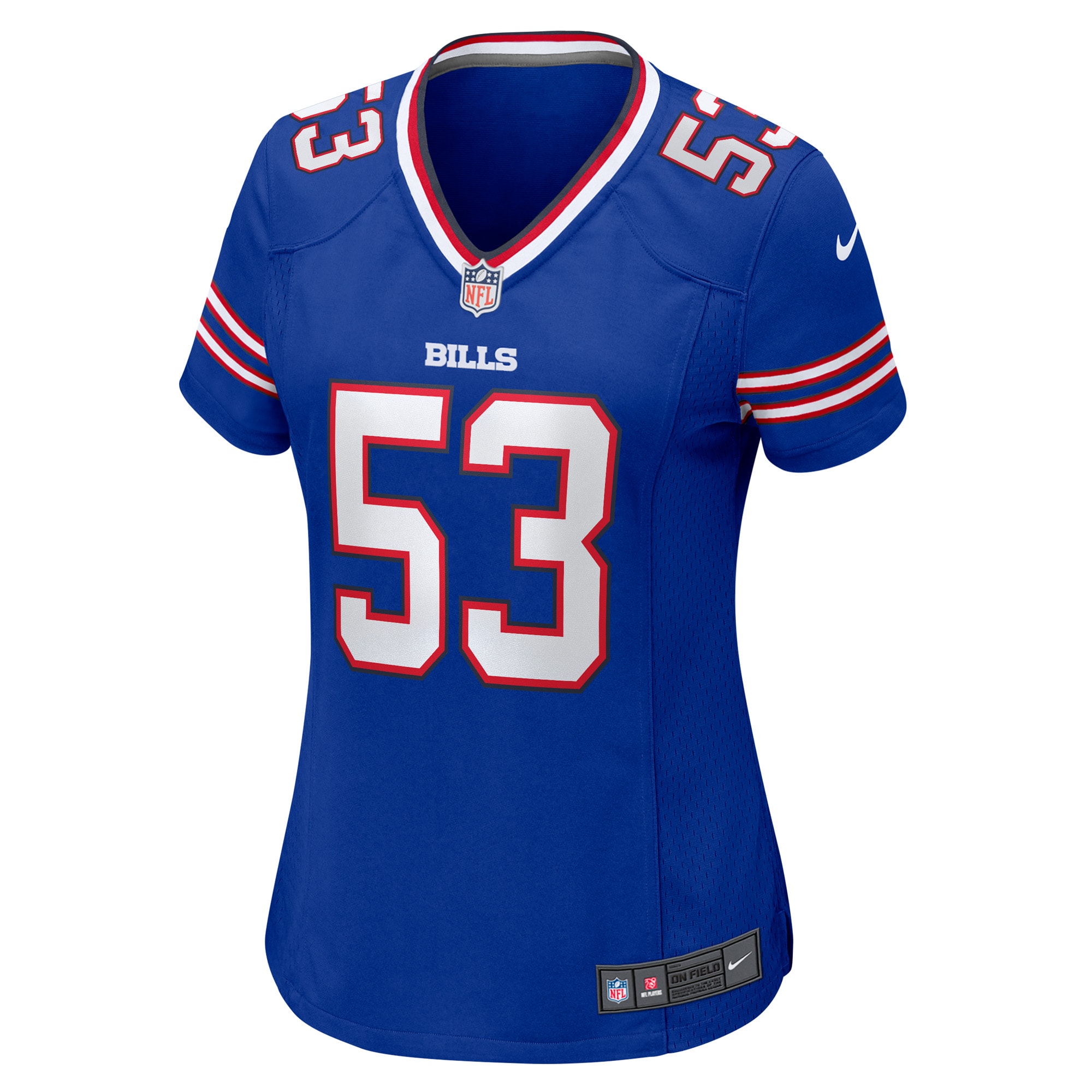 Buffalo Bills Tyrel Dodson Royal Game NFL Jersey Women's