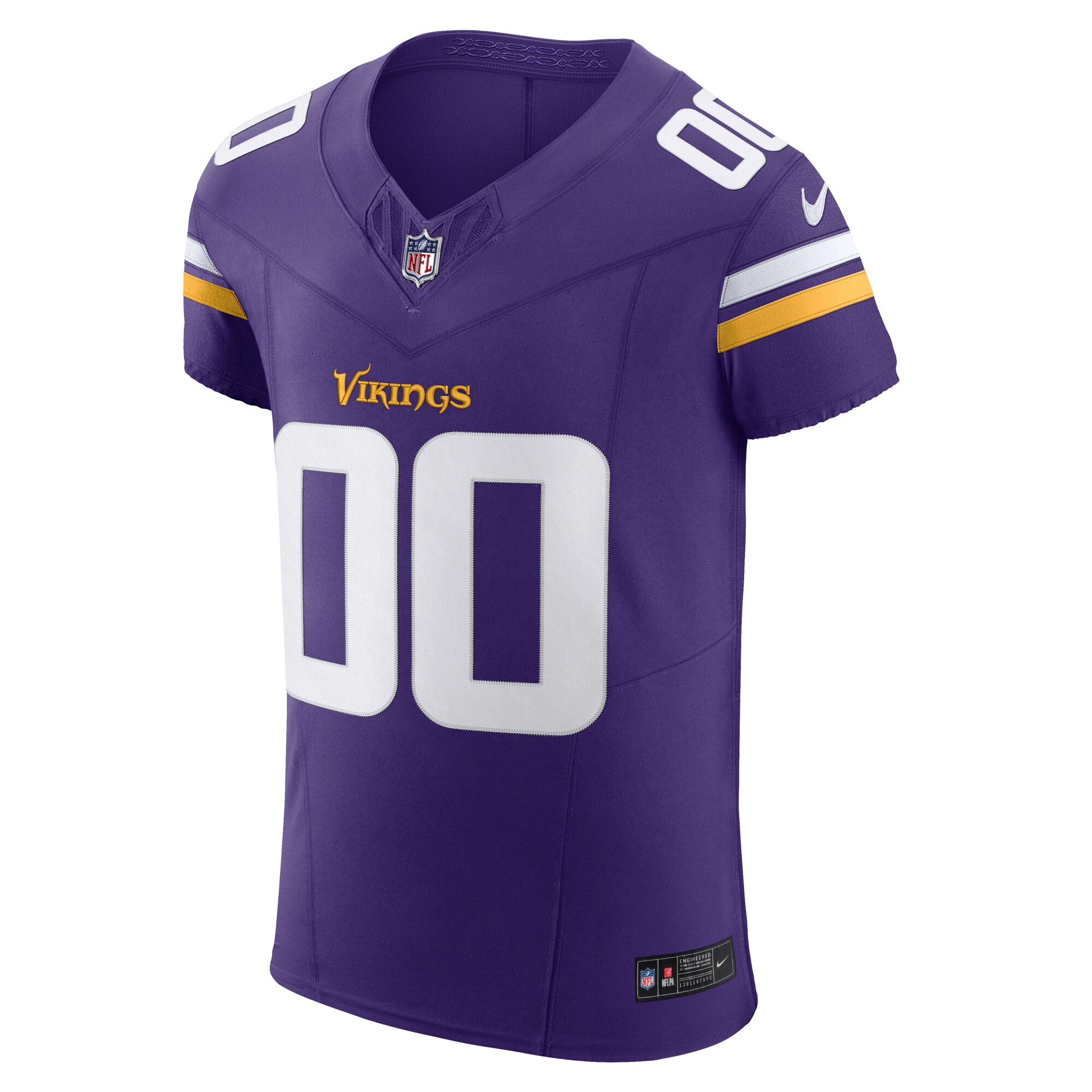 Minnesota Vikings Purple Vapor F.U.S.E. Elite Custom NFL Jersey Men's
