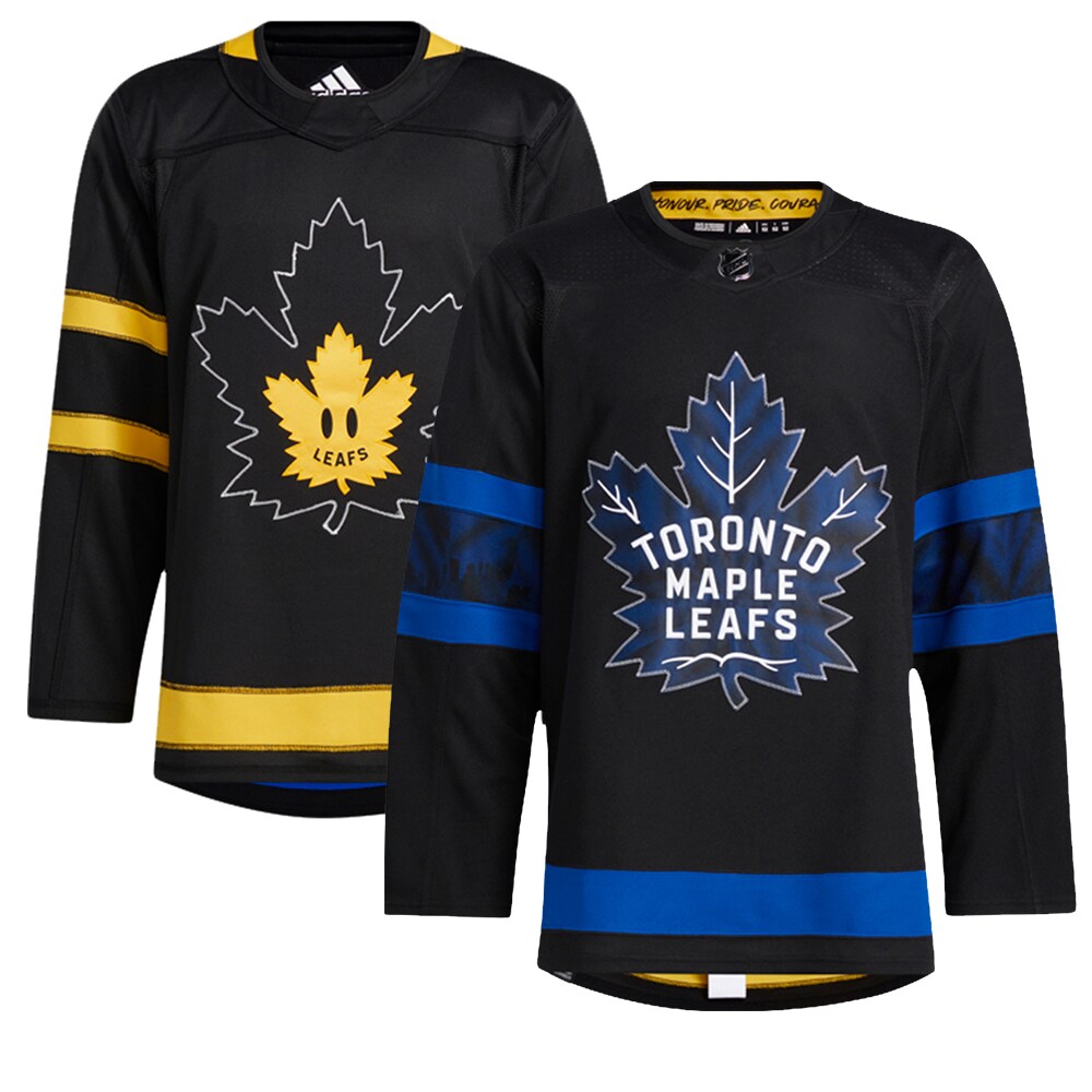 Black Toronto Maple Leafs x drew house Alternate Blank NHL Jersey Men's