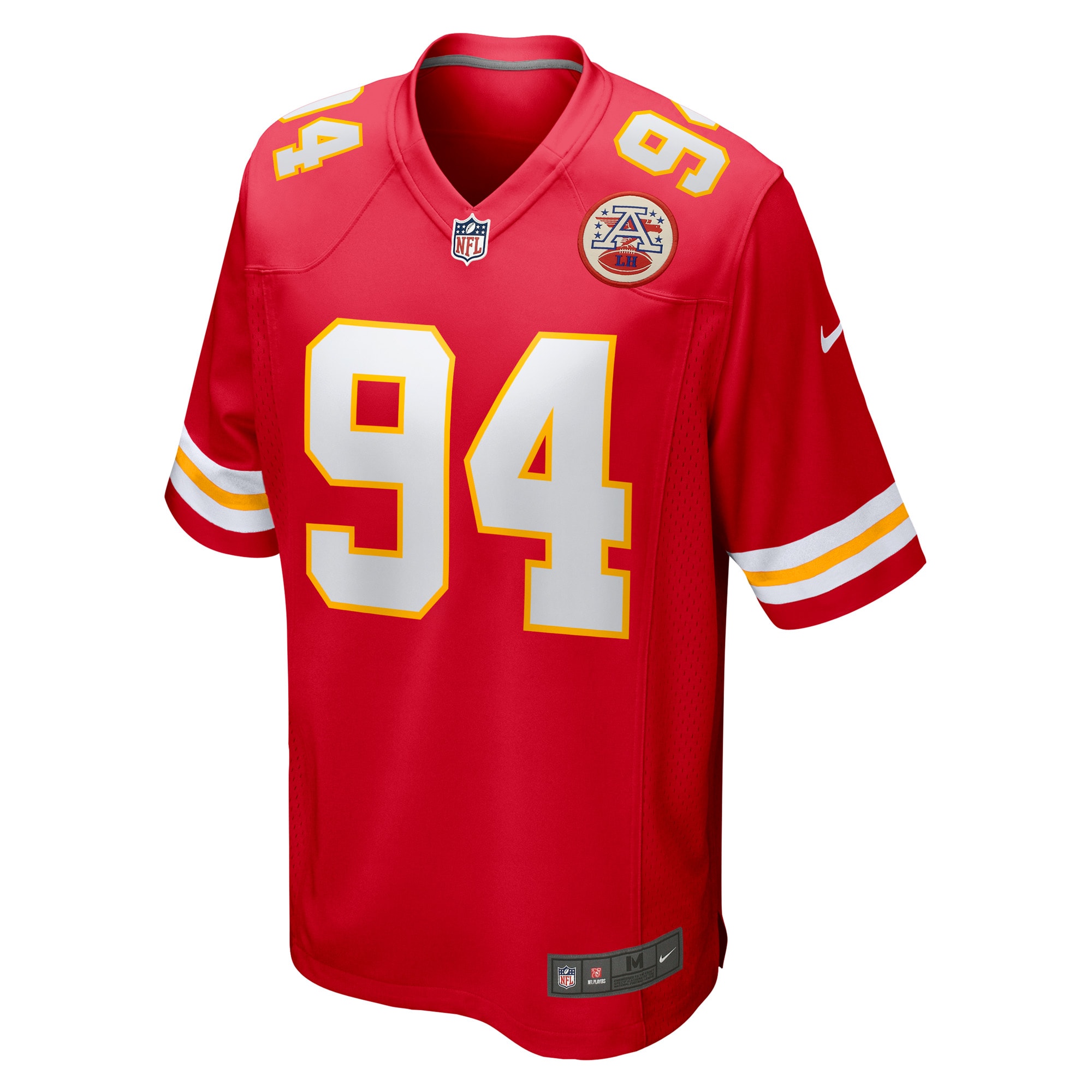 Kansas City Chiefs Malik Herring Red Team Game Player NFL Jersey Men's