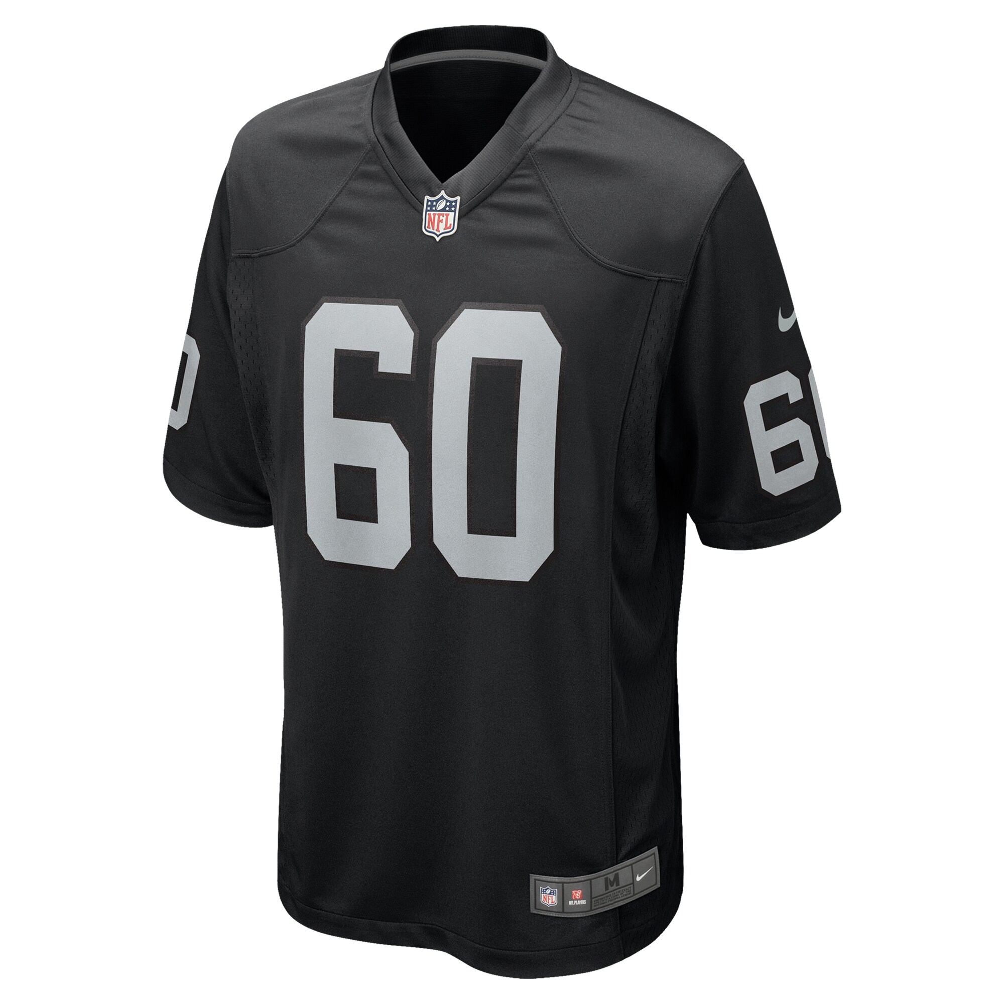 Las Vegas Raiders Tomari Fox Black Team Game NFL Jersey Men's