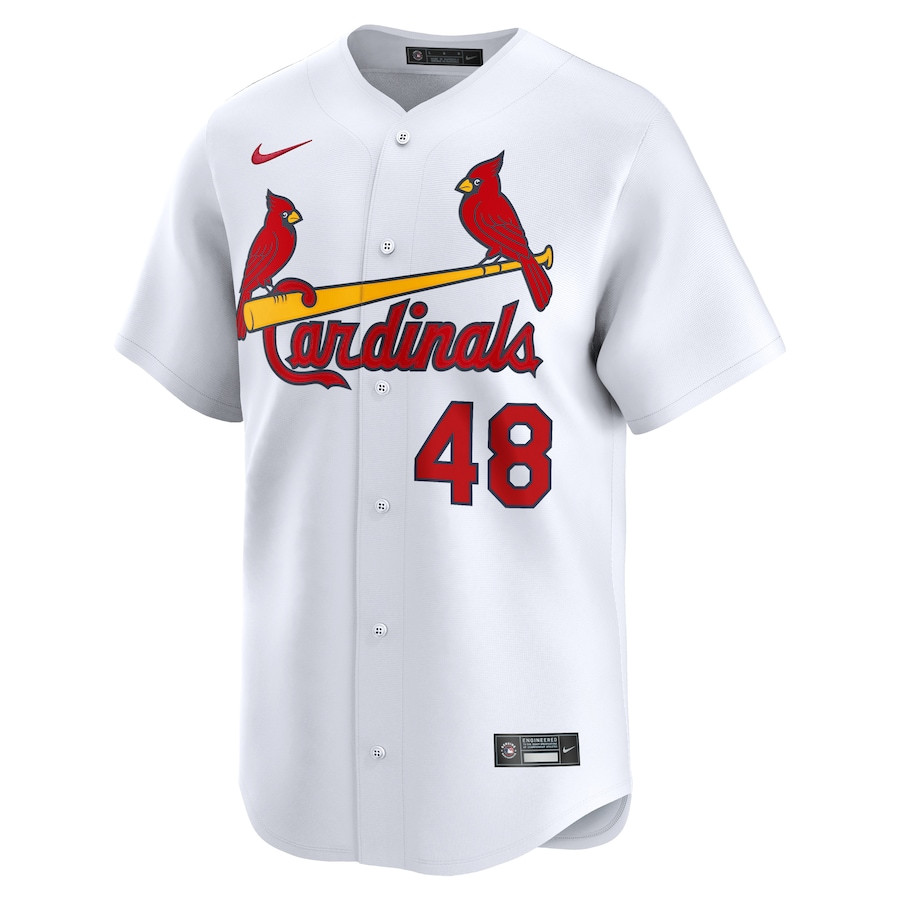 Iv?n Herrera 48 St. Louis Cardinals Home Limited White MLB Jersey Men's