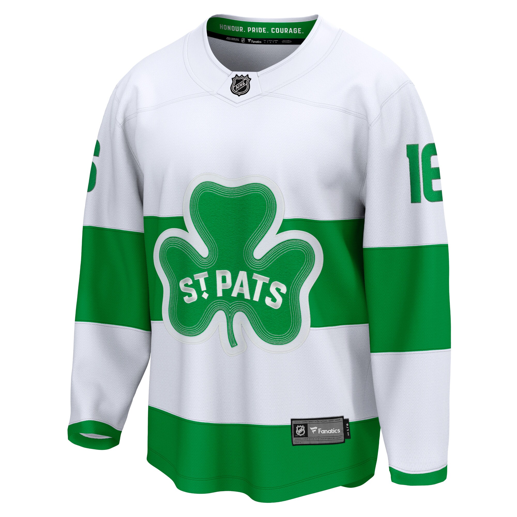Toronto Maple Leafs Mitch Marner White St. Patricks Alternate Premier Breakaway Player NHL Jersey Men's