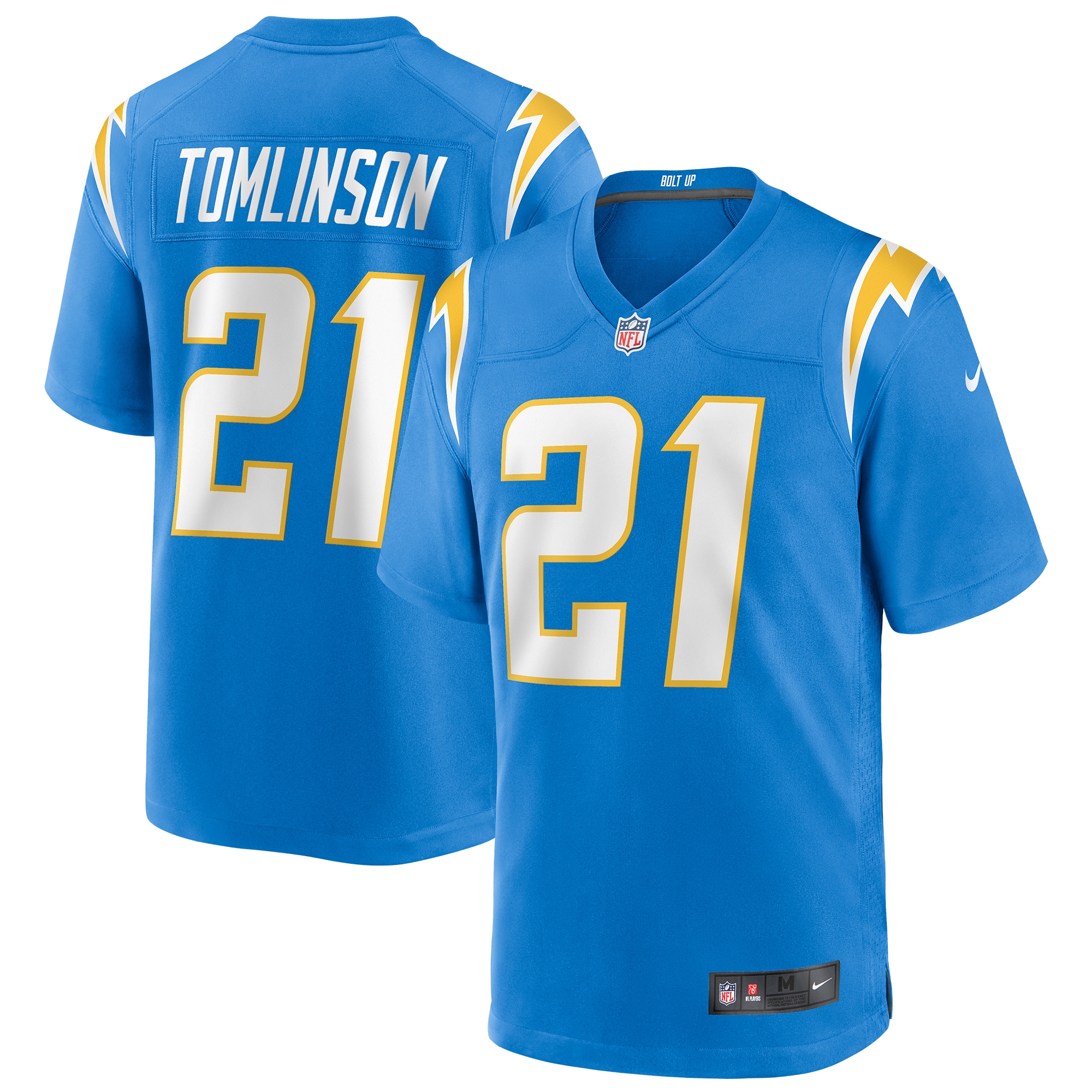 Los Angeles Chargers LaDainian Tomlinson Powder Blue Game Retired Player NFL Jersey Men's