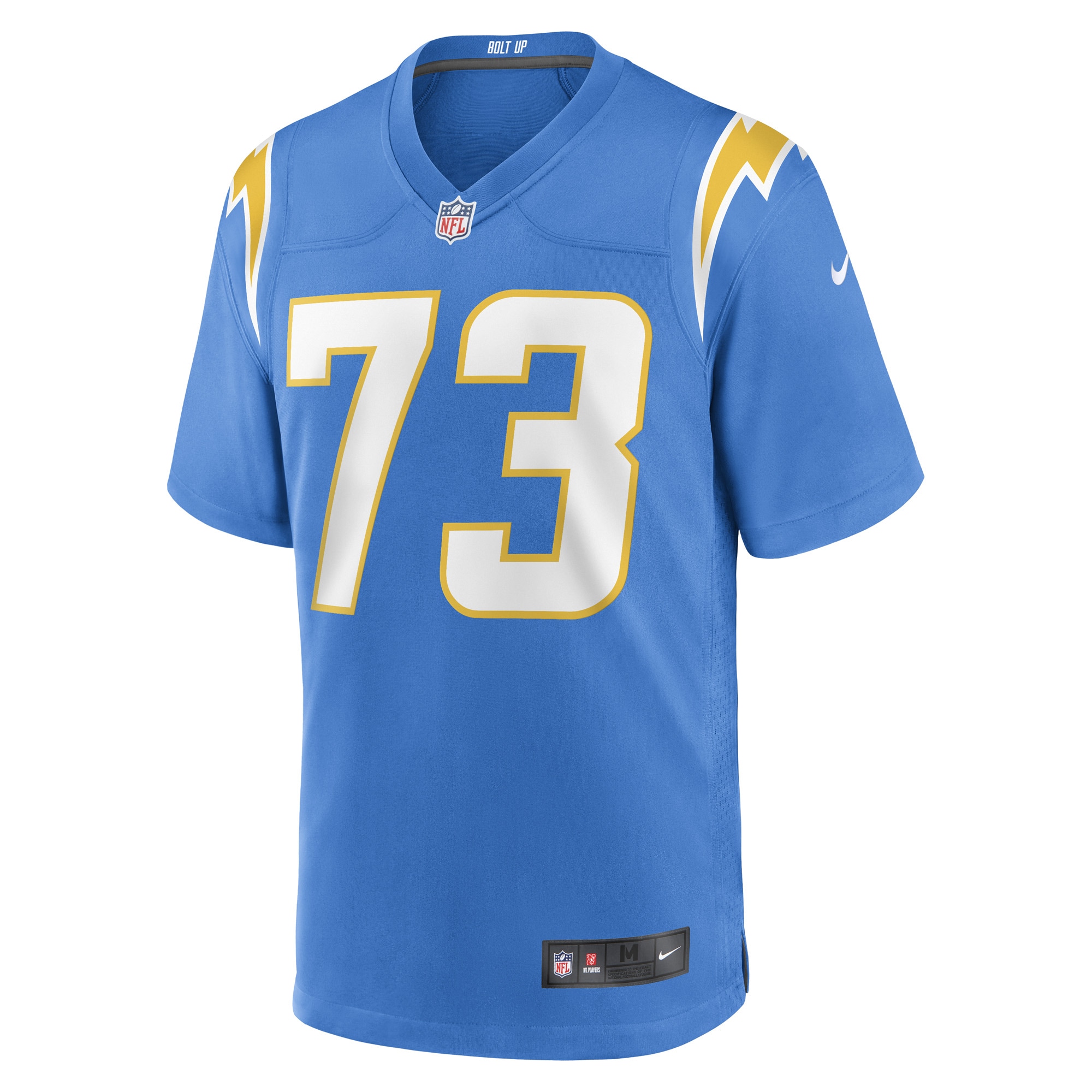 Los Angeles Chargers Foster Sarell Powder Blue Game Player NFL Jersey Men's