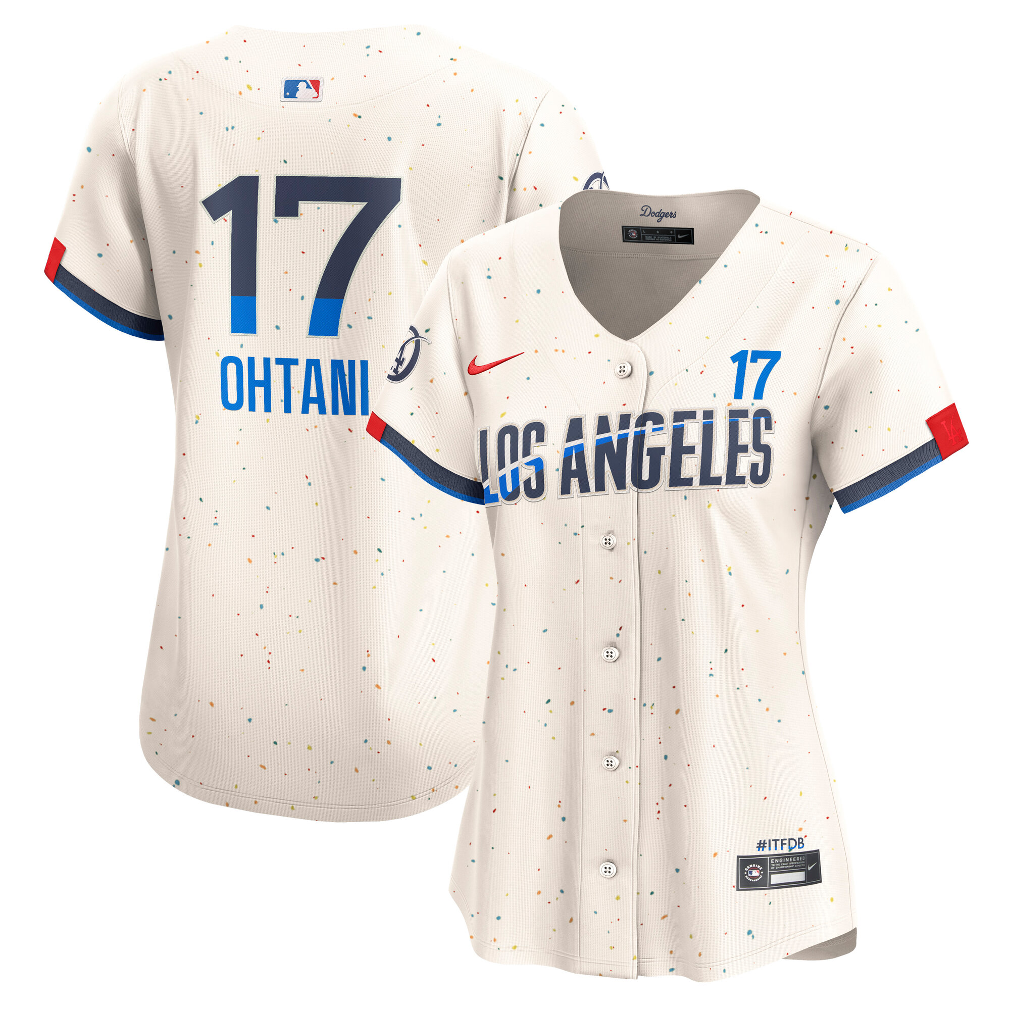 Los Angeles Dodgers Shohei Ohtani Cream City Connect Limited Player MLB Jersey Women's