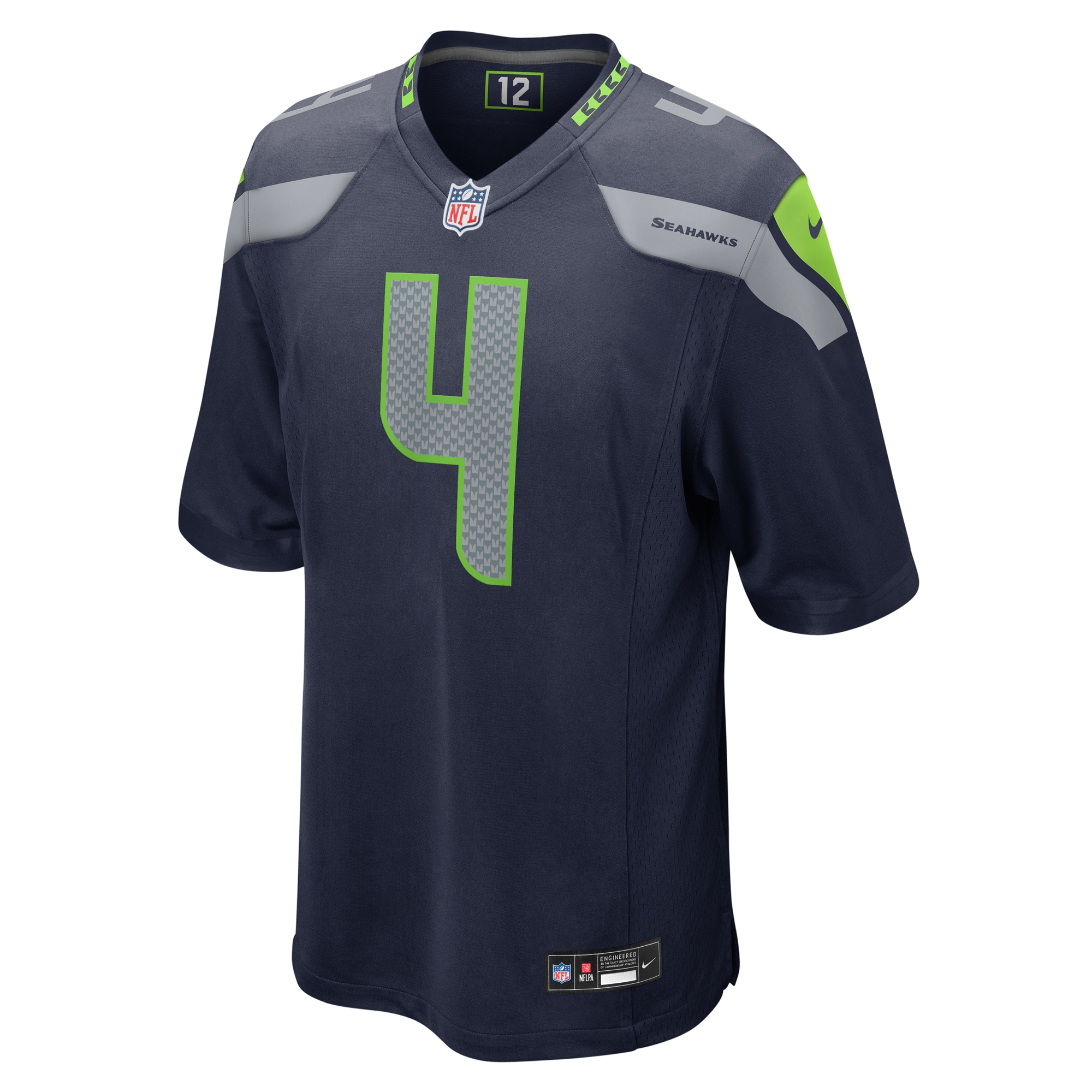 Seattle Seahawks Michael Dickson College Navy Game NFL Jersey Men's