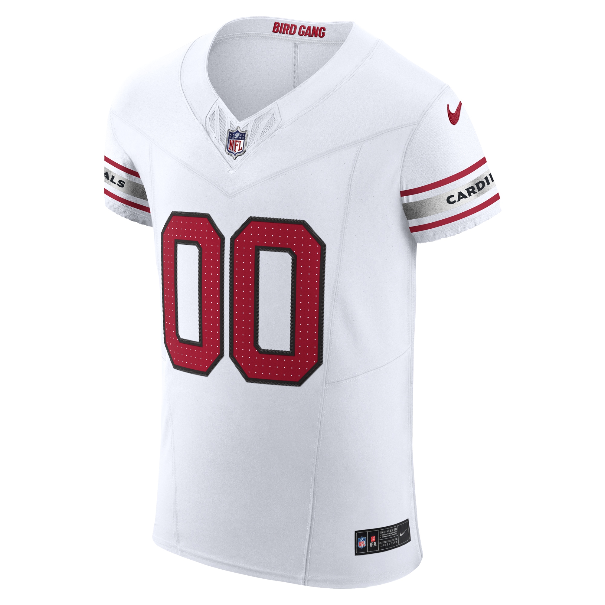 Arizona Cardinals White Vapor F.U.S.E. Elite Custom NFL Jersey Men's