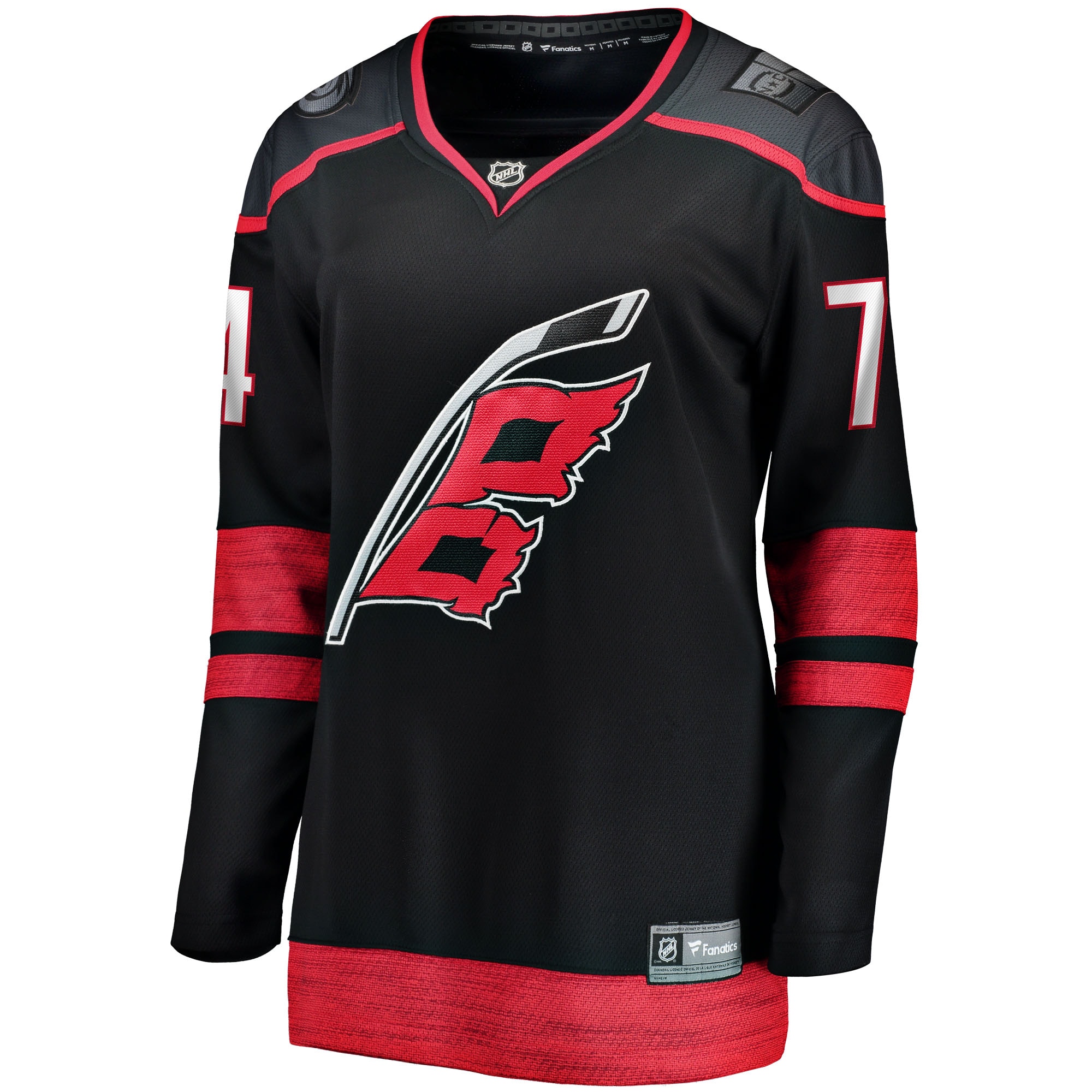 Carolina Hurricanes Jaccob Slavin Black Home Breakaway Player NHL Jersey Women's