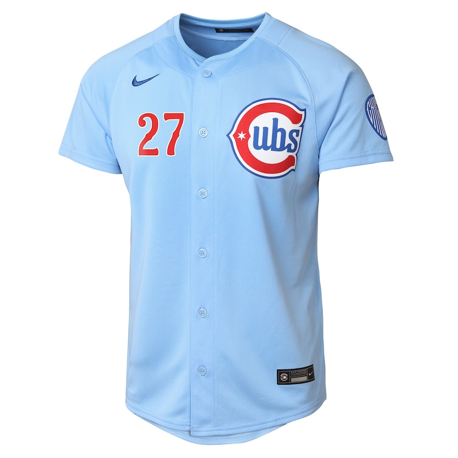 Seiya Suzuki 27 Chicago Cubs Limited Alternate 2 Baby Blue MLB Jersey Youth