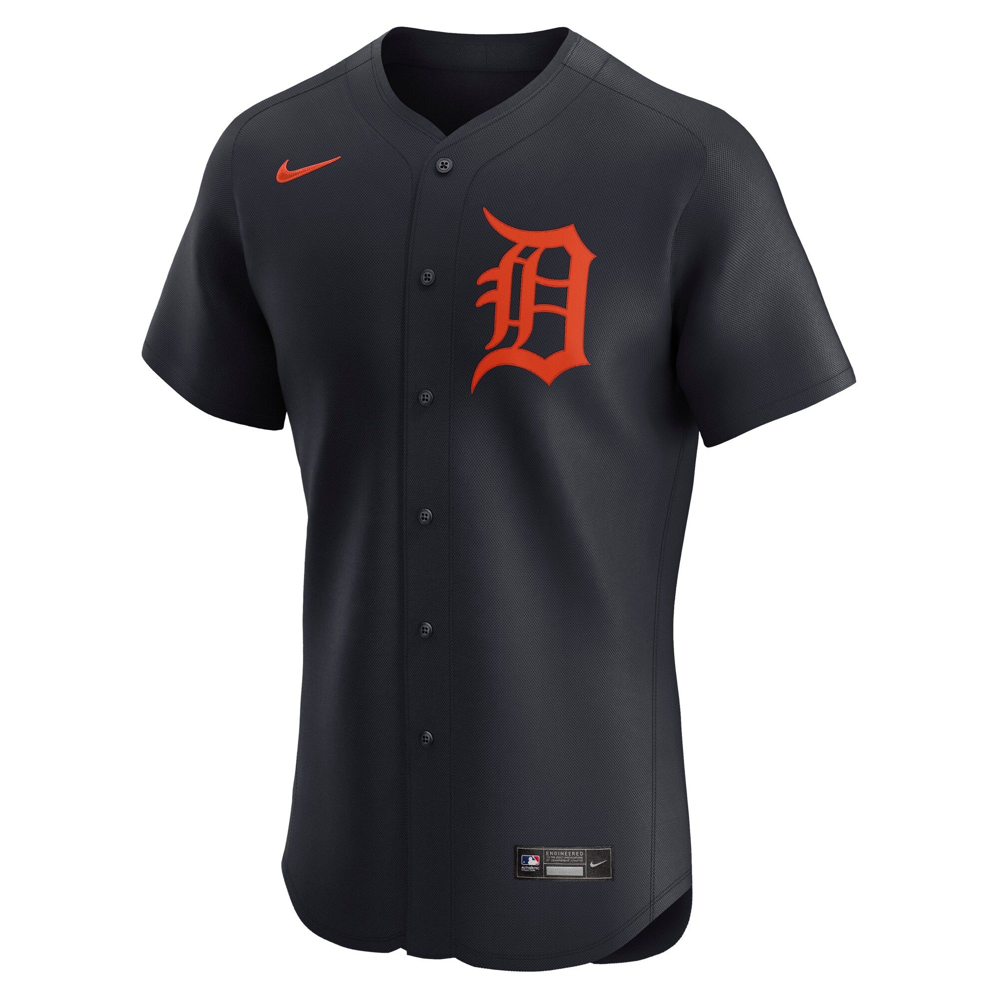 Detroit Tigers Navy Alternate Elite MLB Jersey Men's