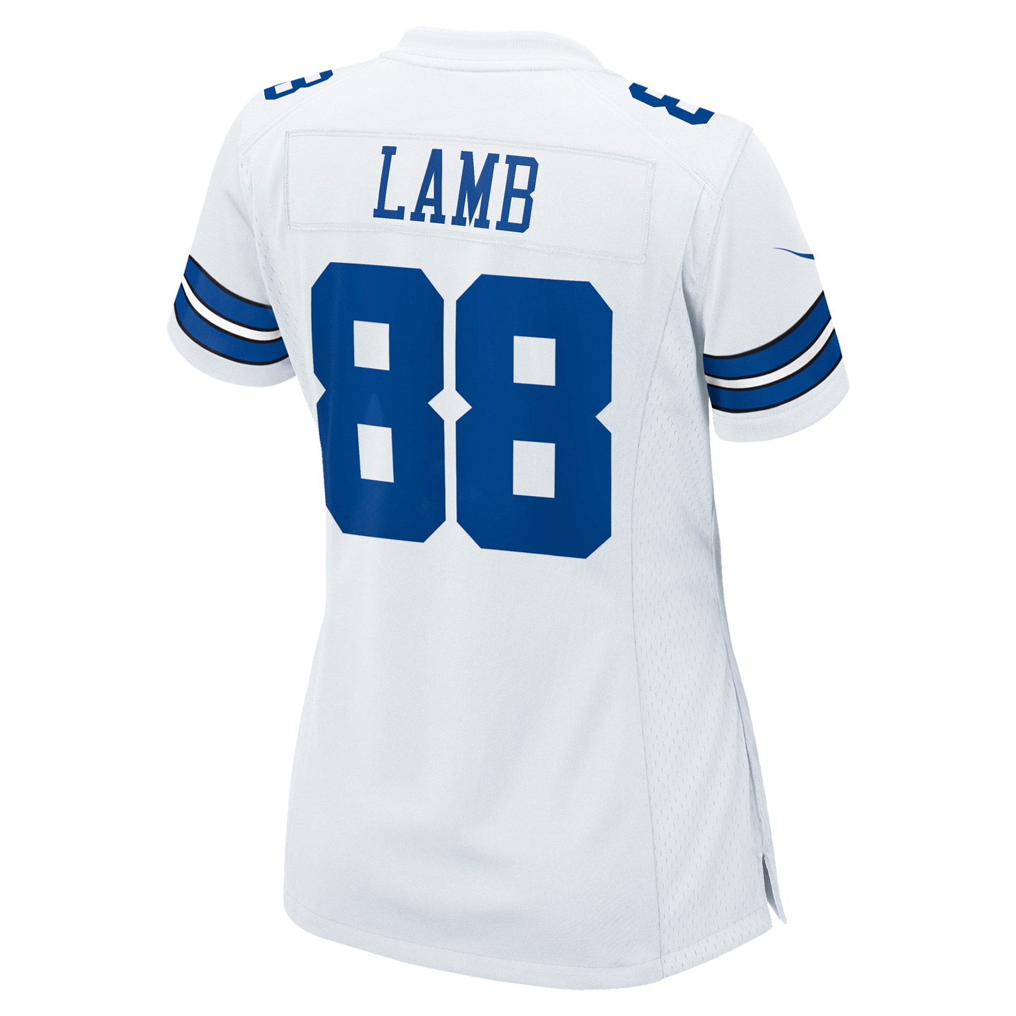 Dallas Cowboys CeeDee Lamb White Game NFL Jersey Women's