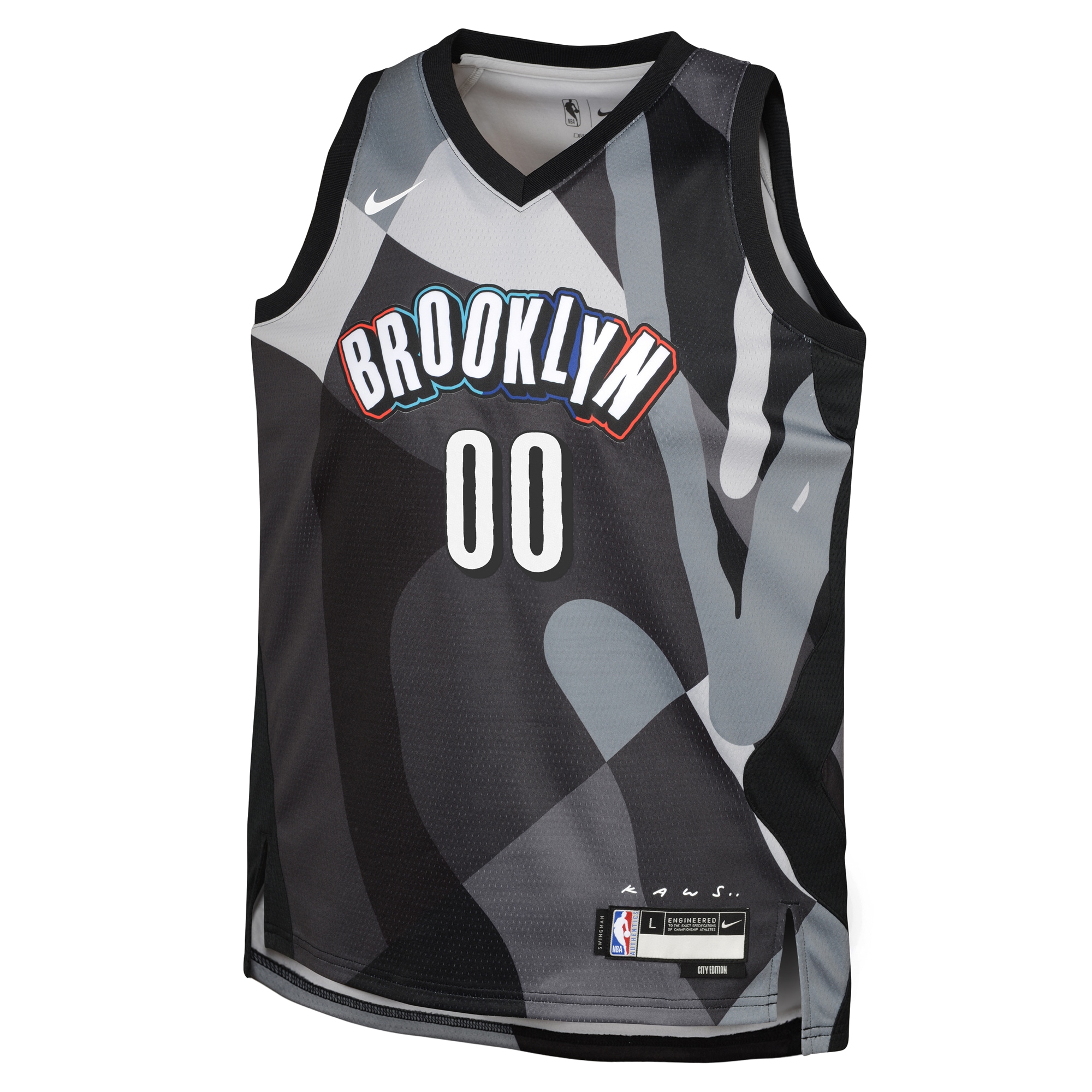 Brooklyn Nets City Edition Swingman 2024 Custom NBA Jersey Youth