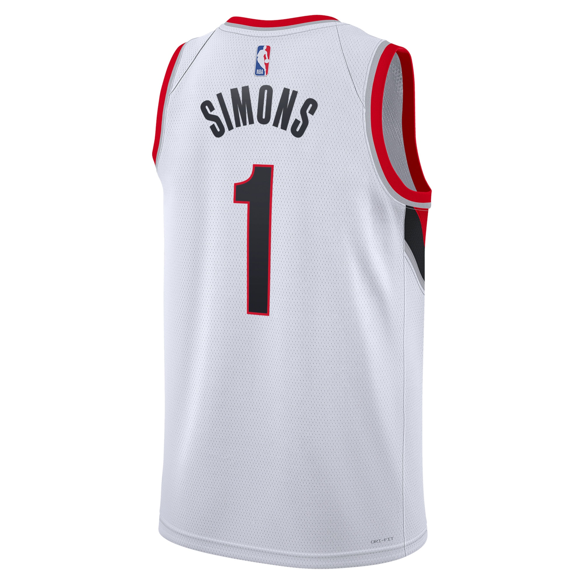 Portland Trail Blazers Association Edition Swingman White Anfernee Simon Unisex NBA Jersey Unisex