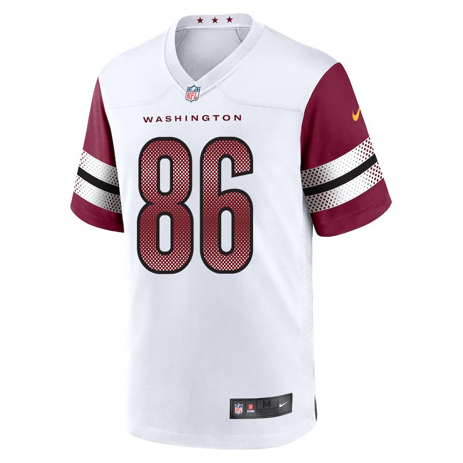 Zach Ertz 86 Washington Commanders Game White NFL Jersey Men's