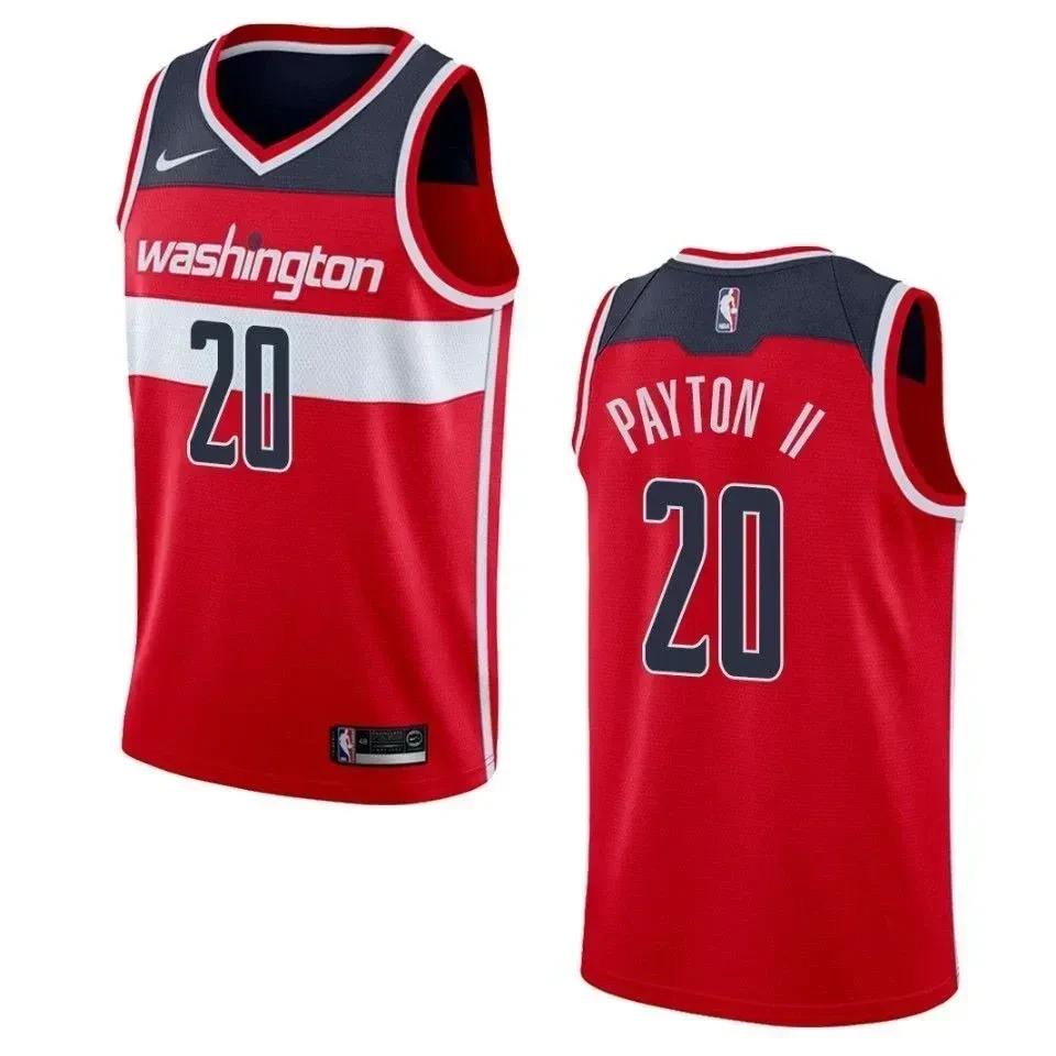 Washington Wizards 20 Gary Payton Ii Icon Swingman Red NBA Jersey Men's